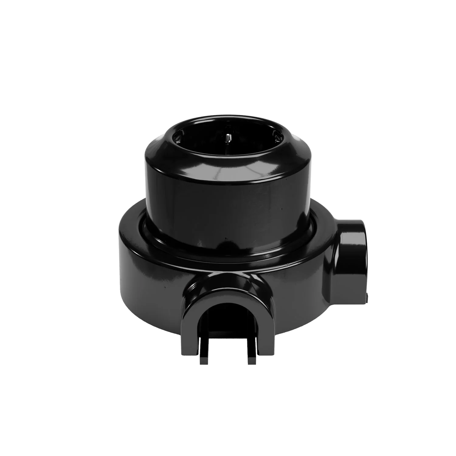Schuko wall socket kit and base for Creative-Tubes in porcelain - Black - Image 8
