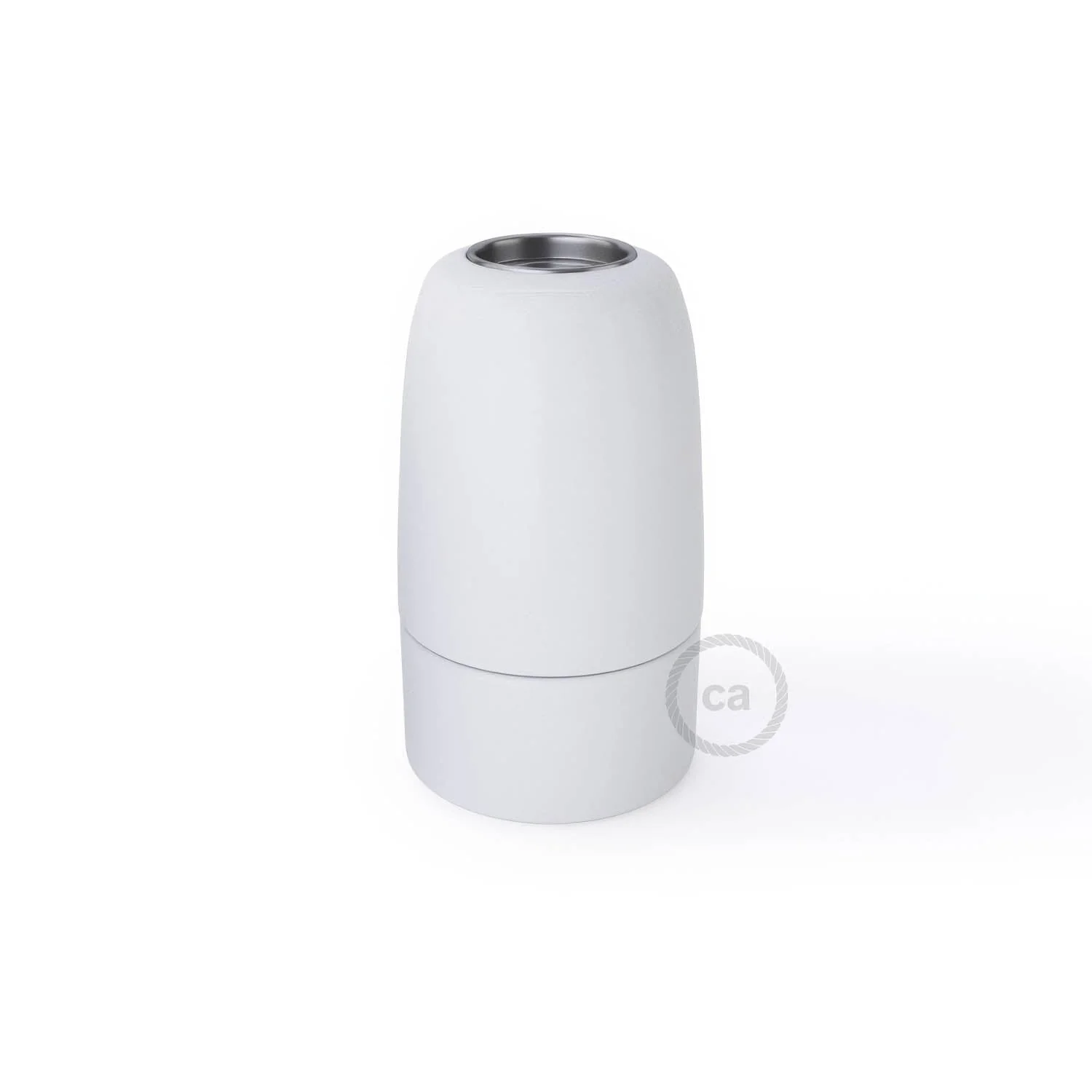 E14 porcelain lamp holder kit - White - Image 3