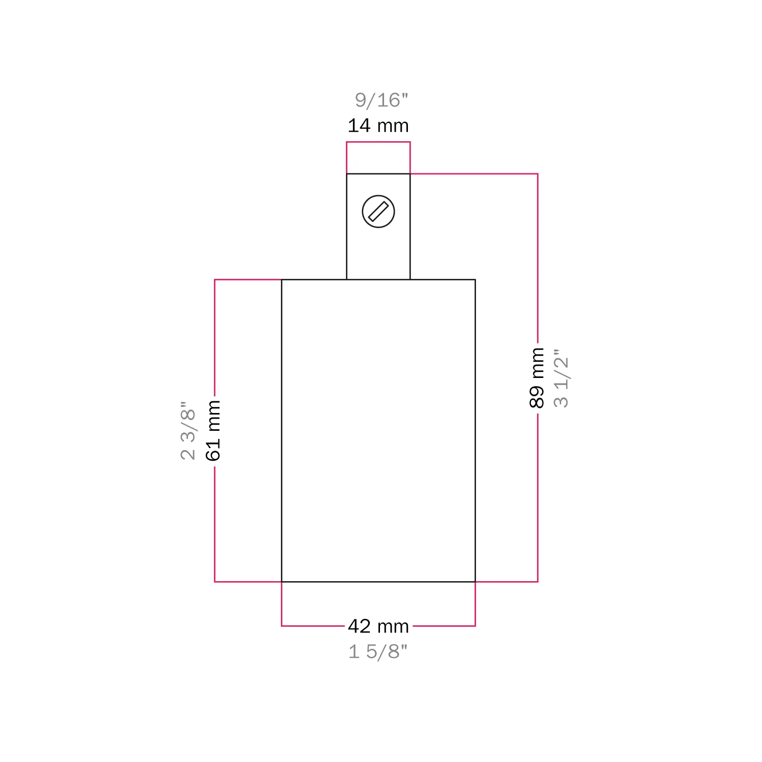 E27 cylindrical metal lamp holder kit - Copper - Image 8