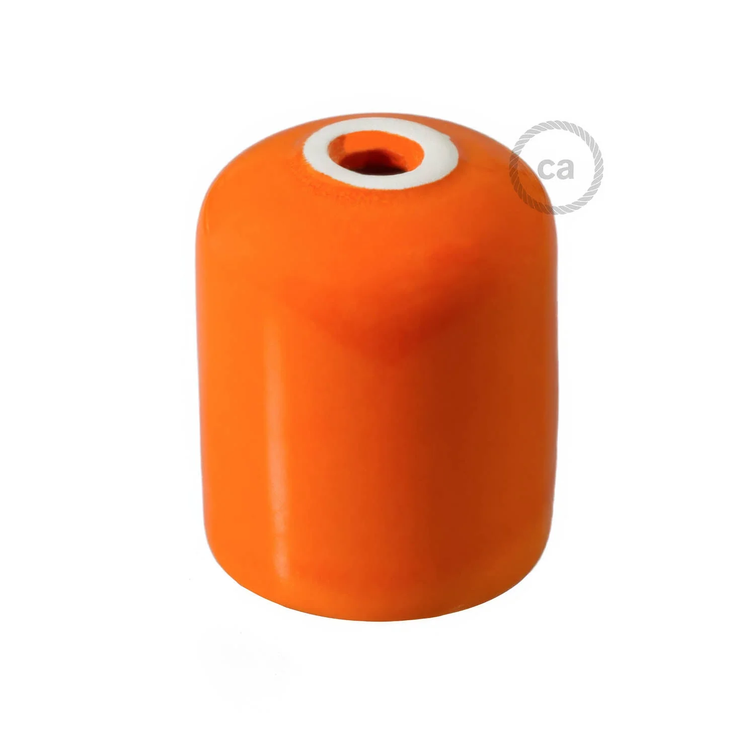 E27 ceramic lamp holder kit - Orange - Image 3