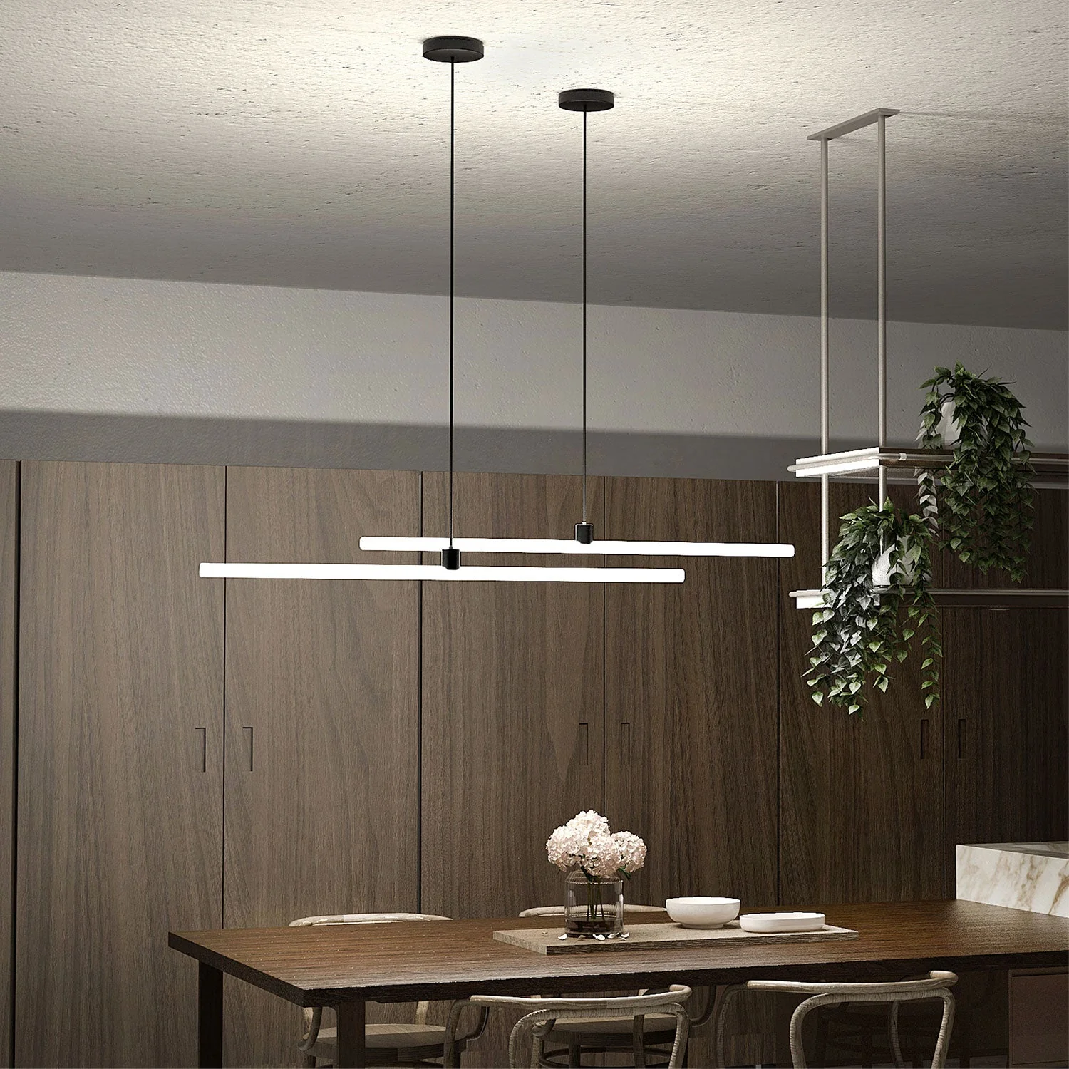 Esse14 lamp holder kit for pendant lamps with S14d fitting - Green marble effect - Image 5