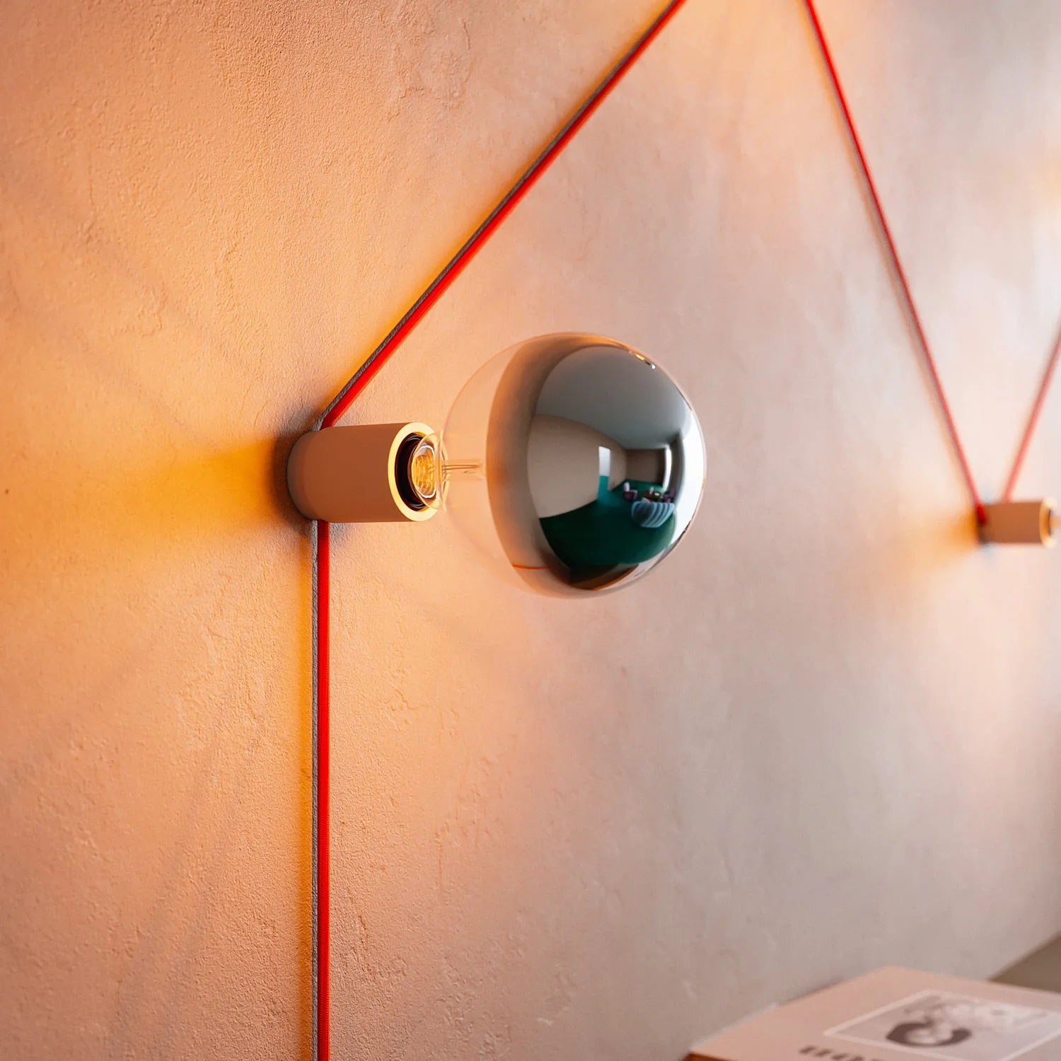 Spostaluce kit with E27 lamp holder - White - Image 3