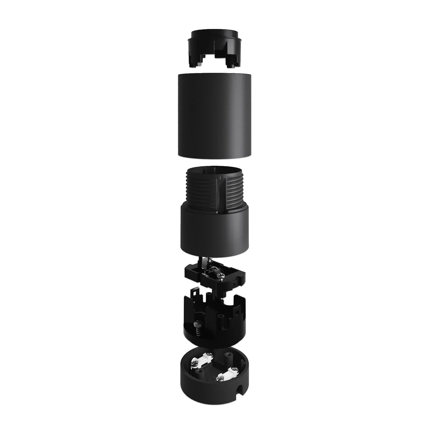 Spostaluce kit with E27 lamp holder - Black - Image 4