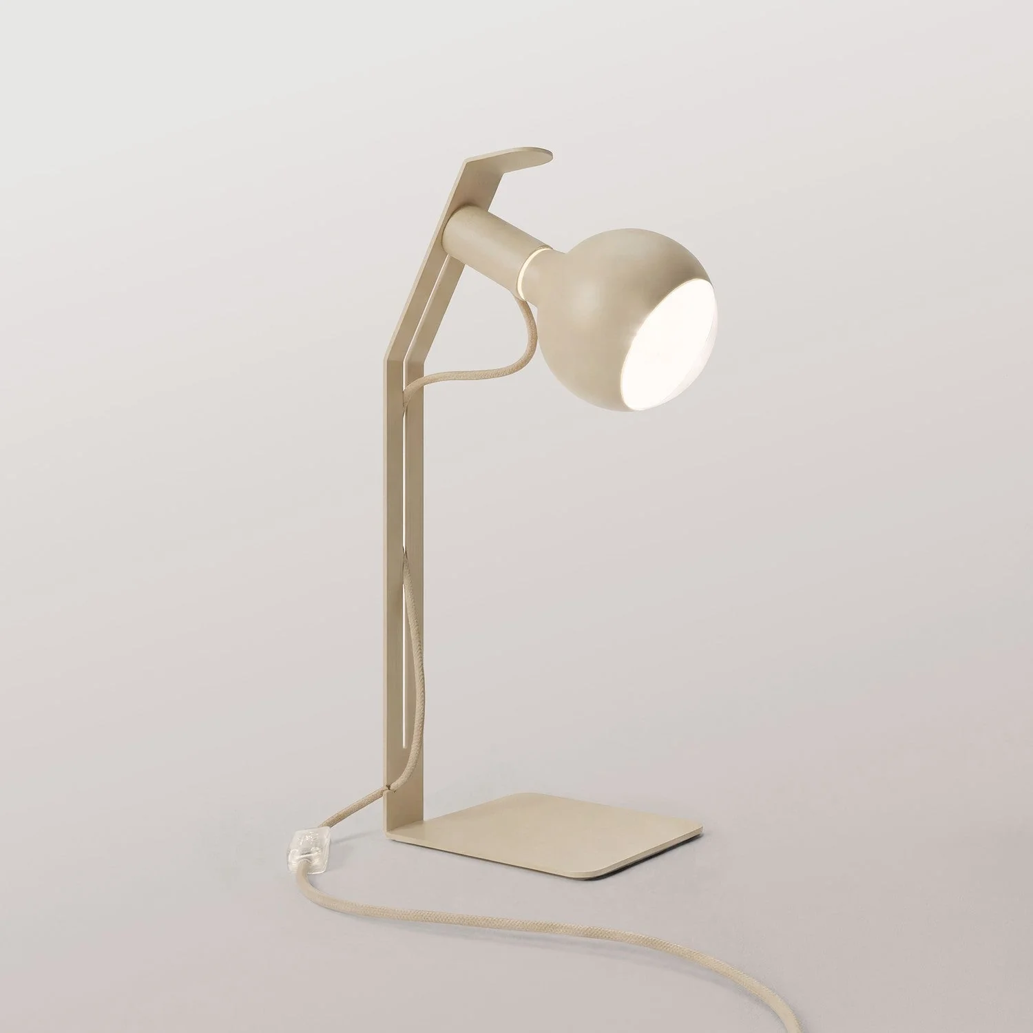 Koso Lucia - Table lamp with UK plug - Cream