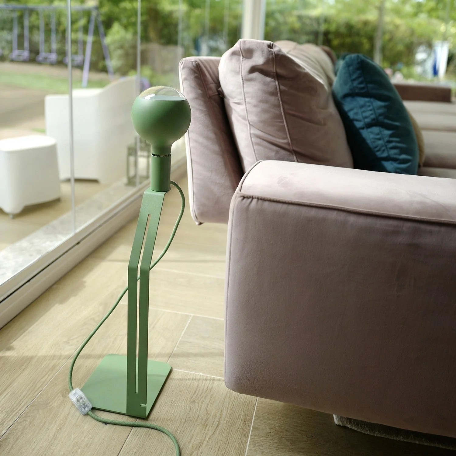 Koso Lucia - Table lamp with UK Plug - Green - Image 3