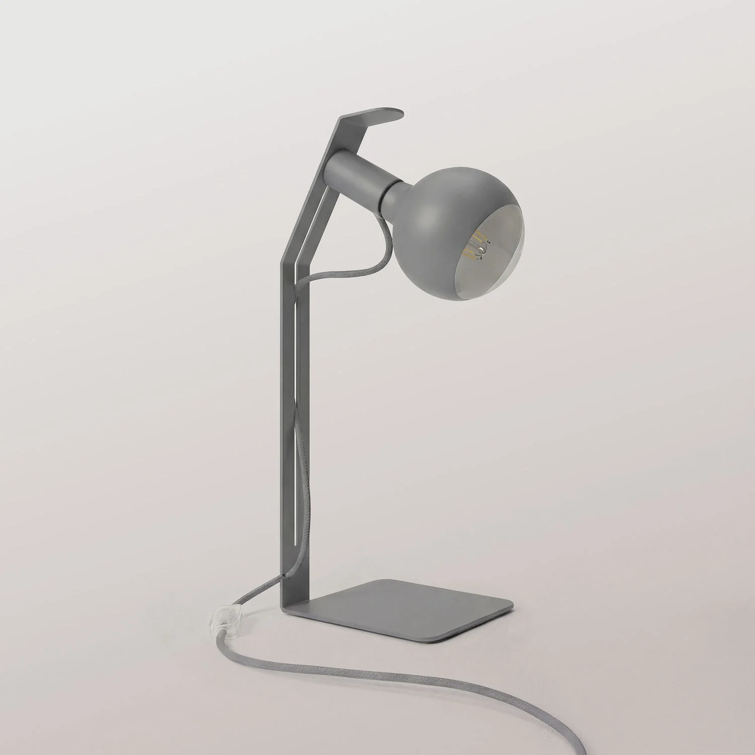 Koso Lucia - Table lamp with UK Plug - Grey - Image 4