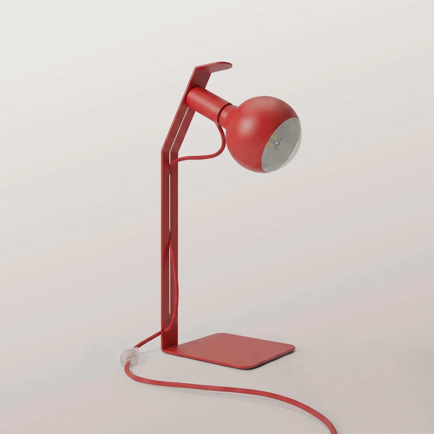 Koso Lucia - Table lamp with UK Plug - Red - Image 4