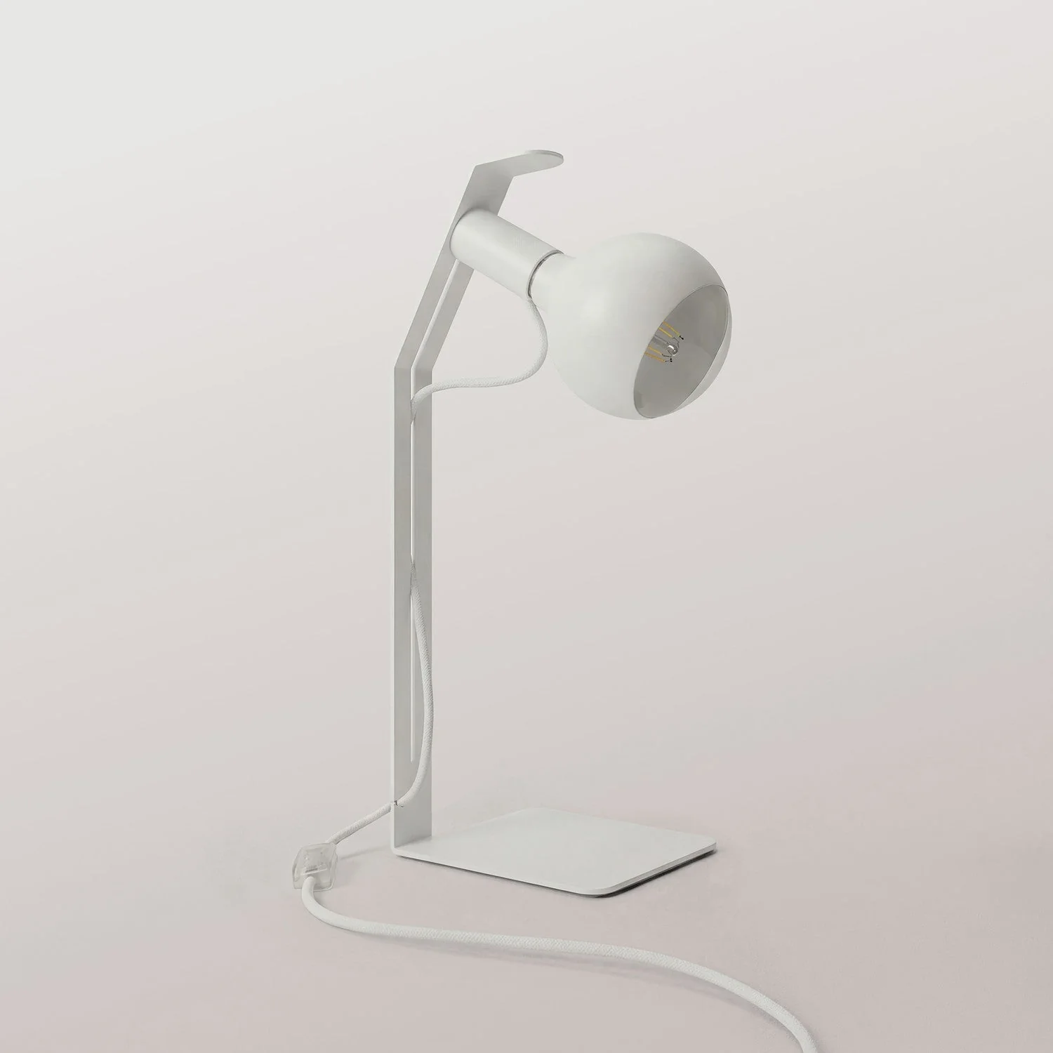 Koso Lucia - Table lamp with UK plug - White - Image 4