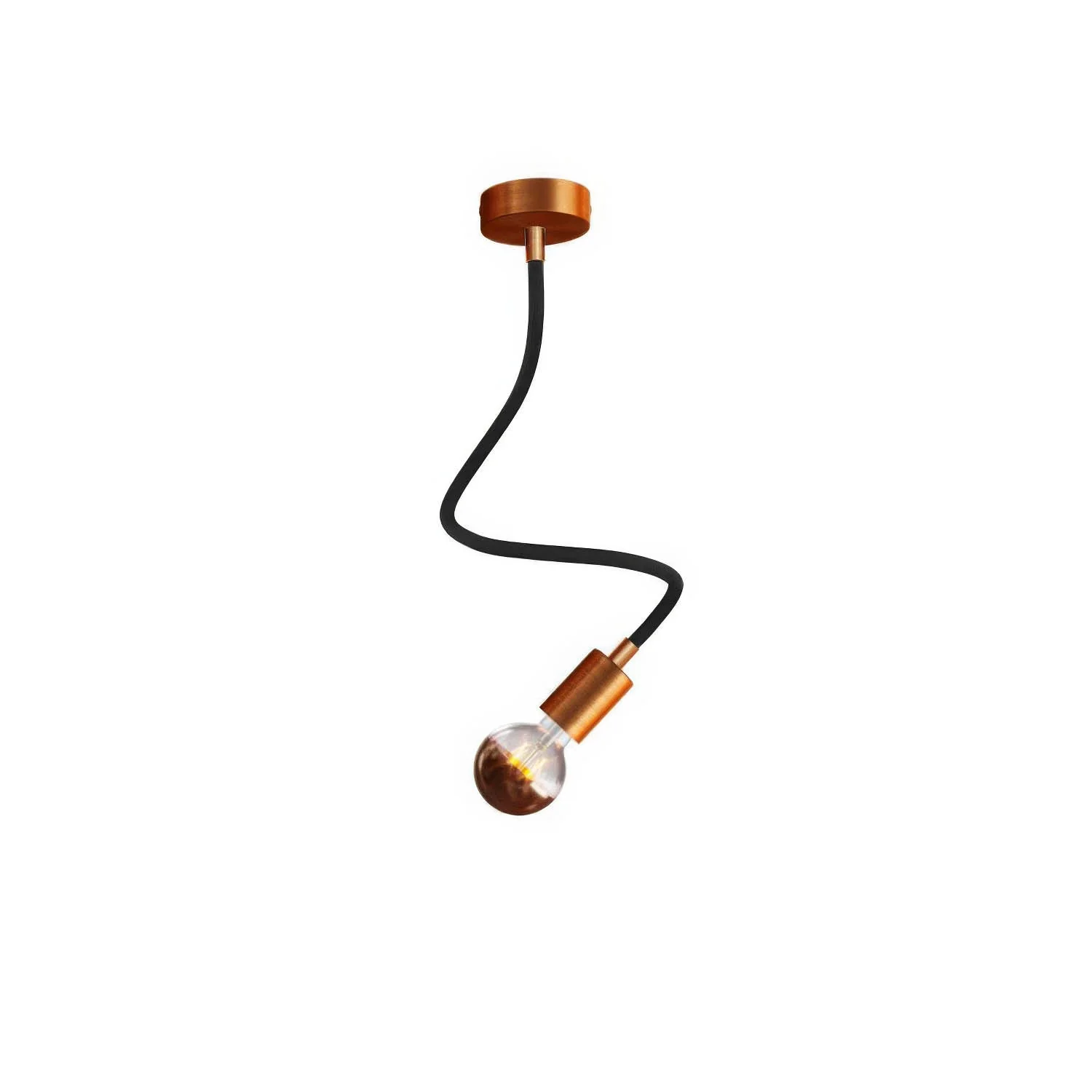 Creative Flex 60 cm wall or ceiling lamp - Satin copper