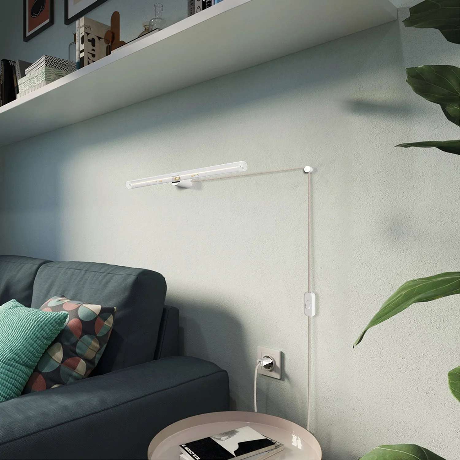 Spostaluce esse14 lamp with S14d fitting - White - Image 2