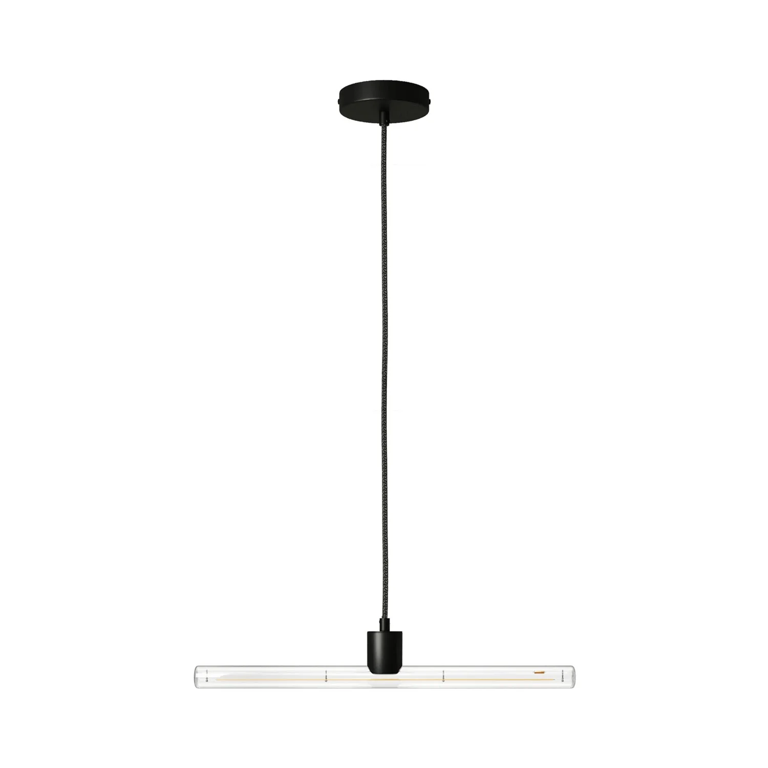 Esse14 pendant lamp with S14d fitting - Black