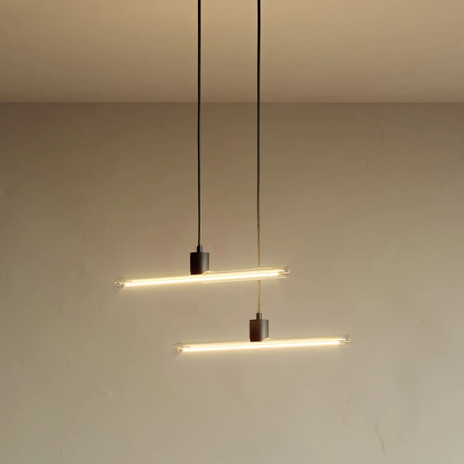 Esse14 pendant lamp with S14d fitting - Black - Image 3