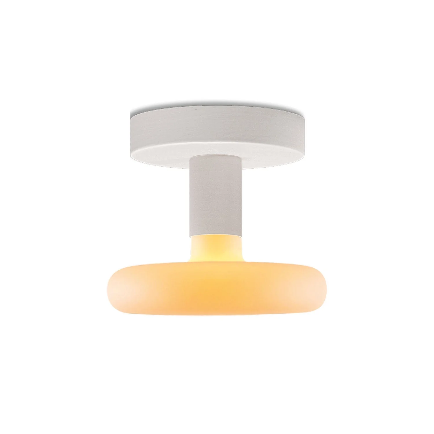 Fermaluce wooden lamp with Dash light bulb - White