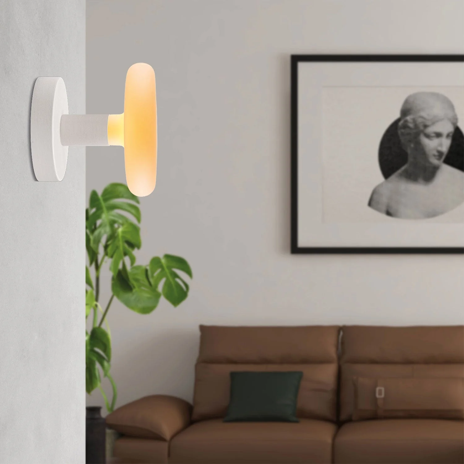 Fermaluce wooden lamp with Dash light bulb - White - Image 2
