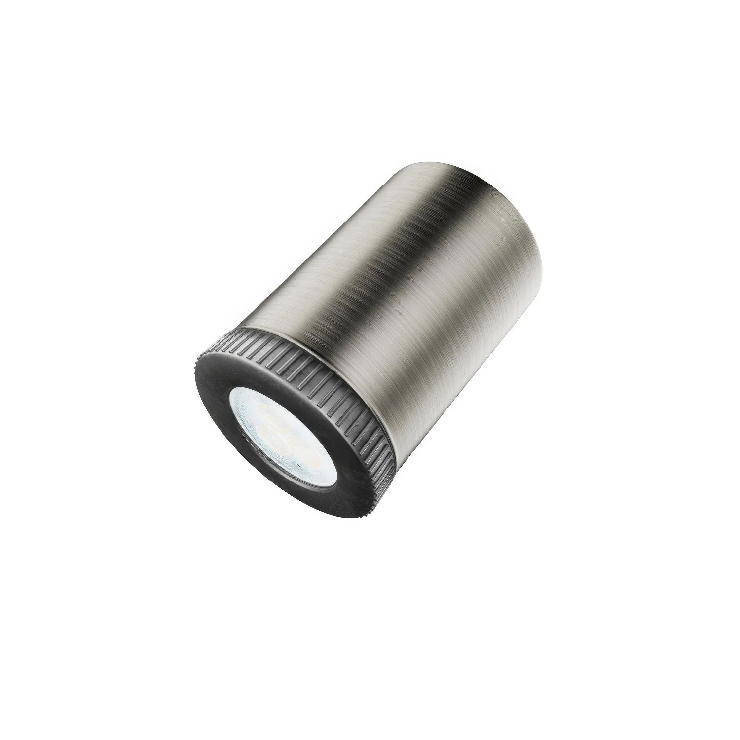 Single pendant spotlight lamp Mini Spotlight GU1d0 – Satin titanium - Image 3
