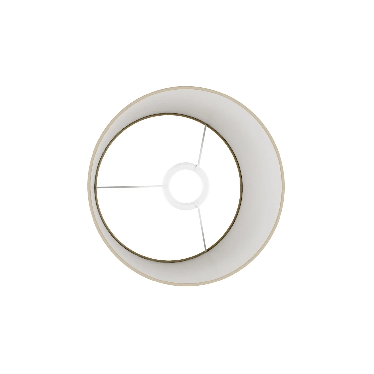 Athena Lampshade with E27 fitting for table and floor lamp - Made in Italy - Arenal Dove Gray - Image 3