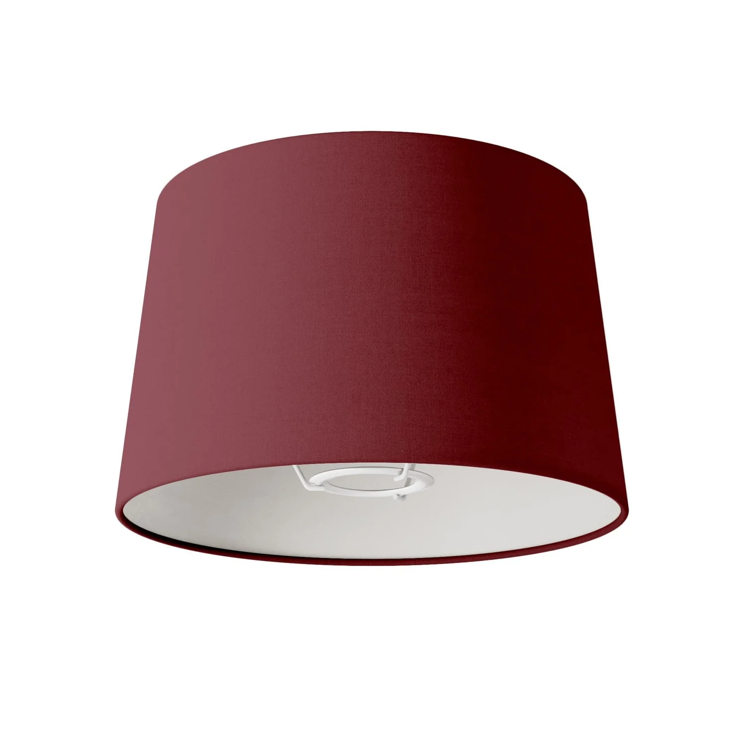 Athena Lampshade with E27 fitting for table or floor lamp - Made in Italy - Arenal Bordeaux