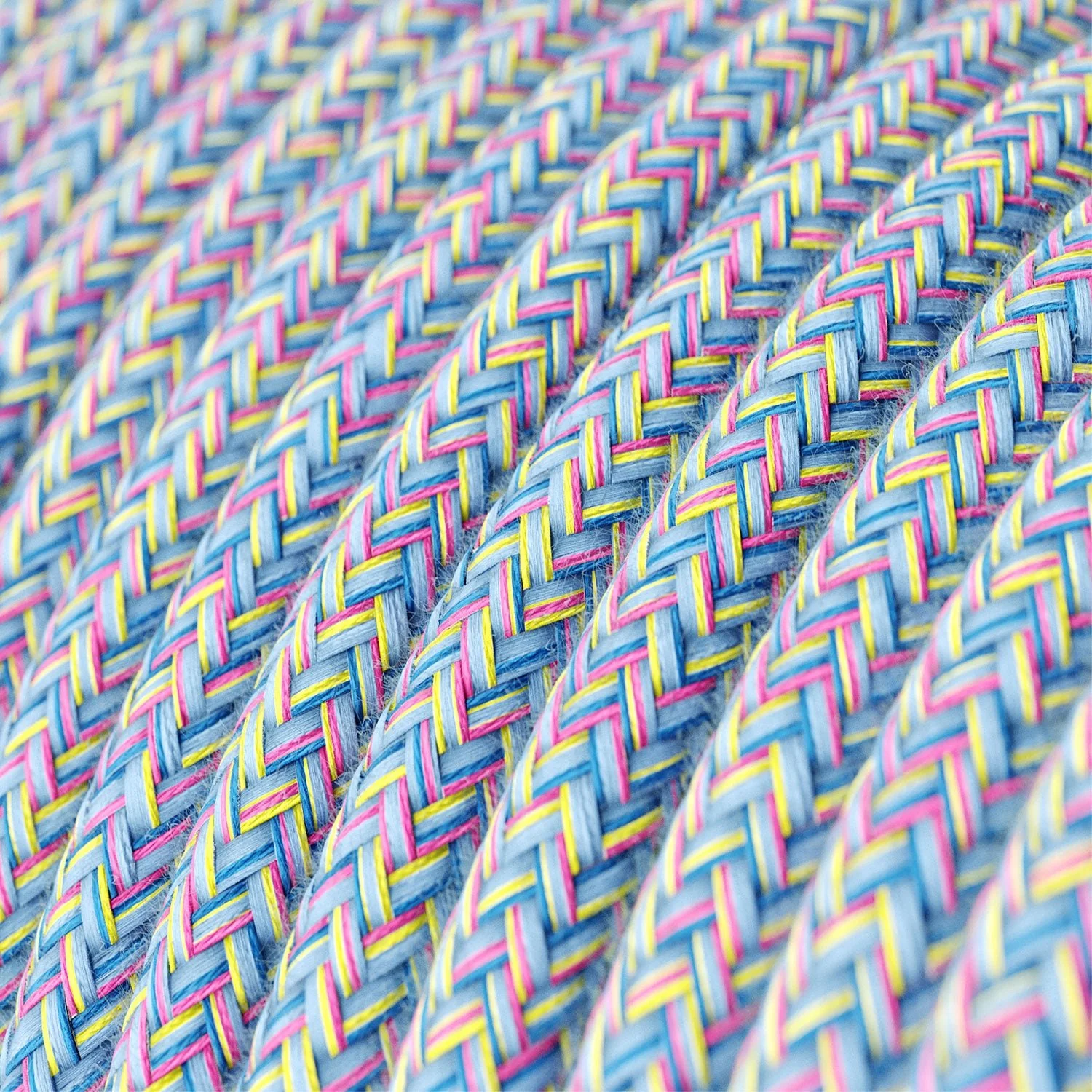 Cablò multicolour lampshade 50 cm and Lollipop cables - Image 5