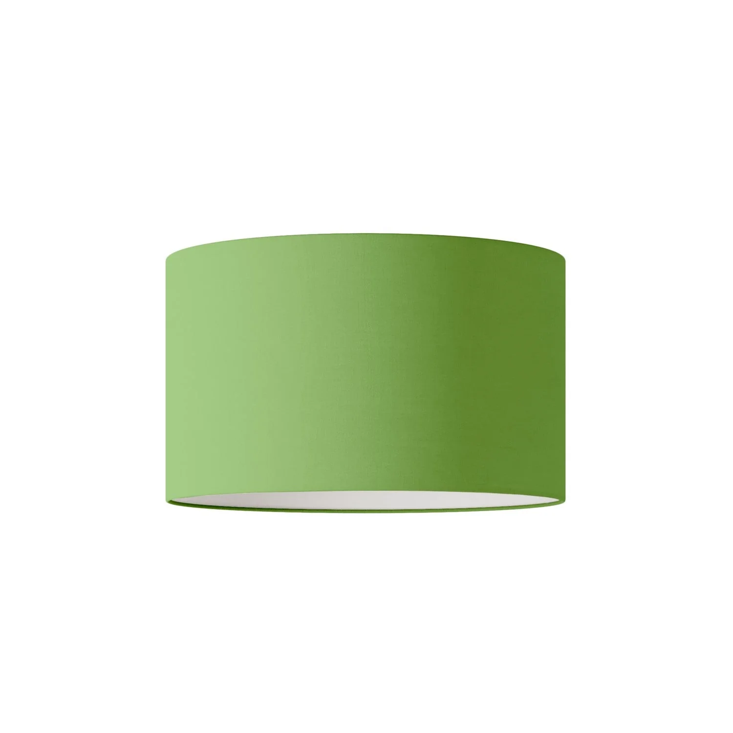 Cylinder L lampshade in fabric with E27 fitting - Made in Italy - Cinette Pistachio Green