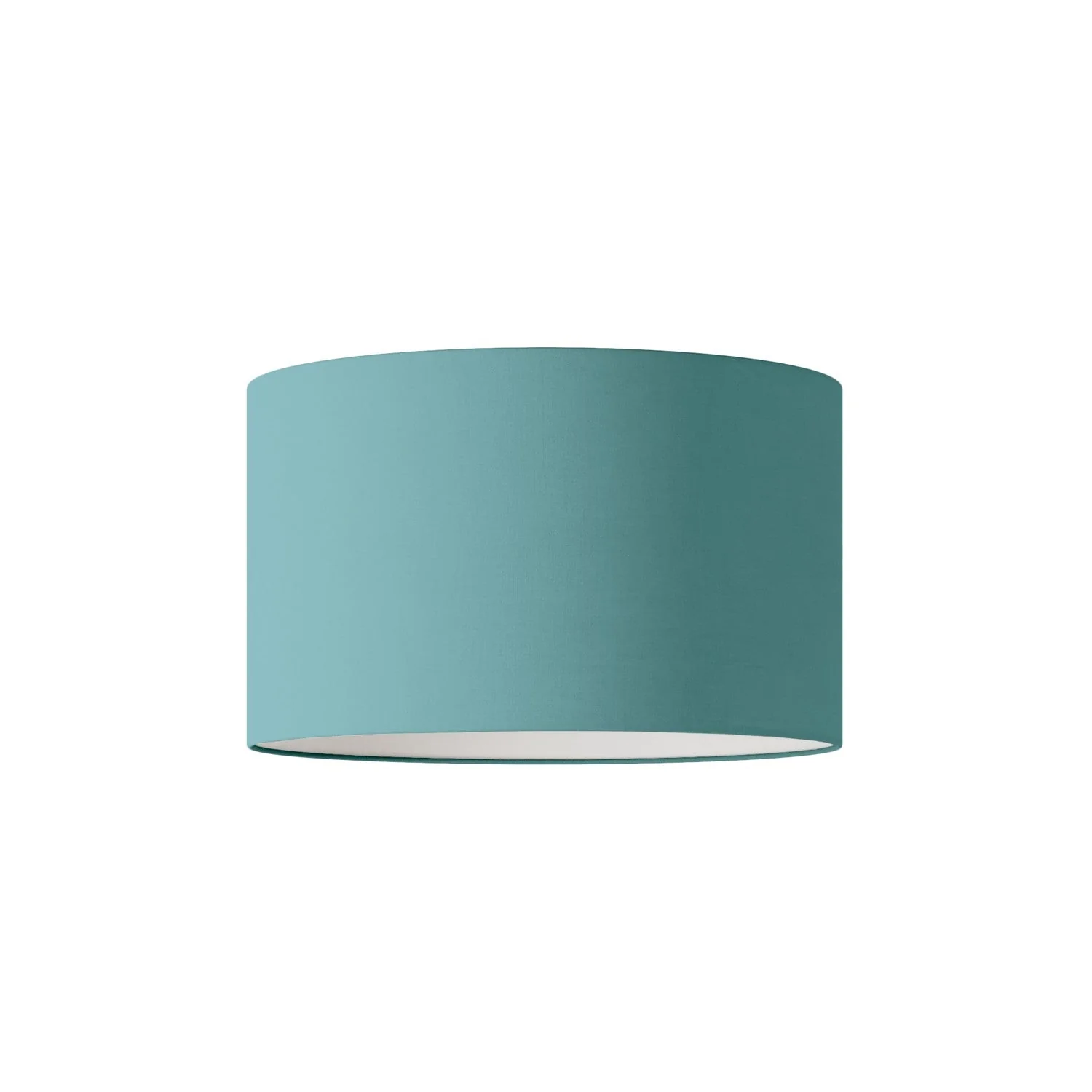 Cilindro L Lampshade in fabric with E27 fitting - Made in Italy - Verde Dubbio Cottonette