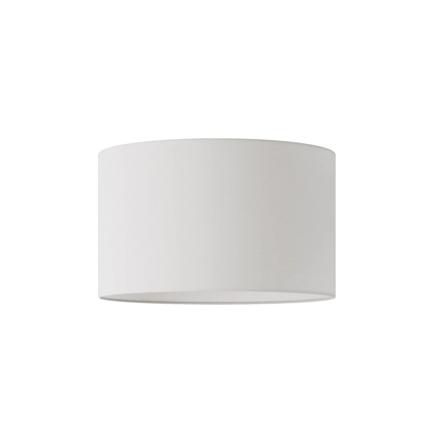 Cilindro Lampshade L in fabric with E27 fitting - Made in Italy - Raw Linen
