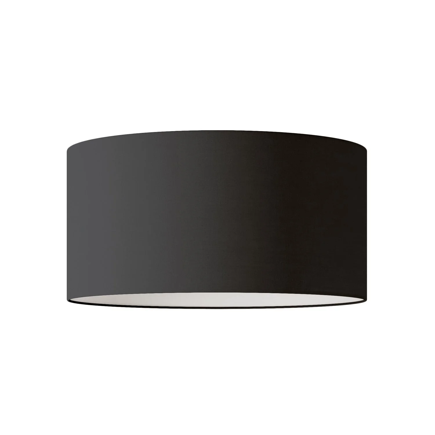 Cilindro XL fabric lampshade with E27 fitting - Made in Italy - Anthracite Teletta