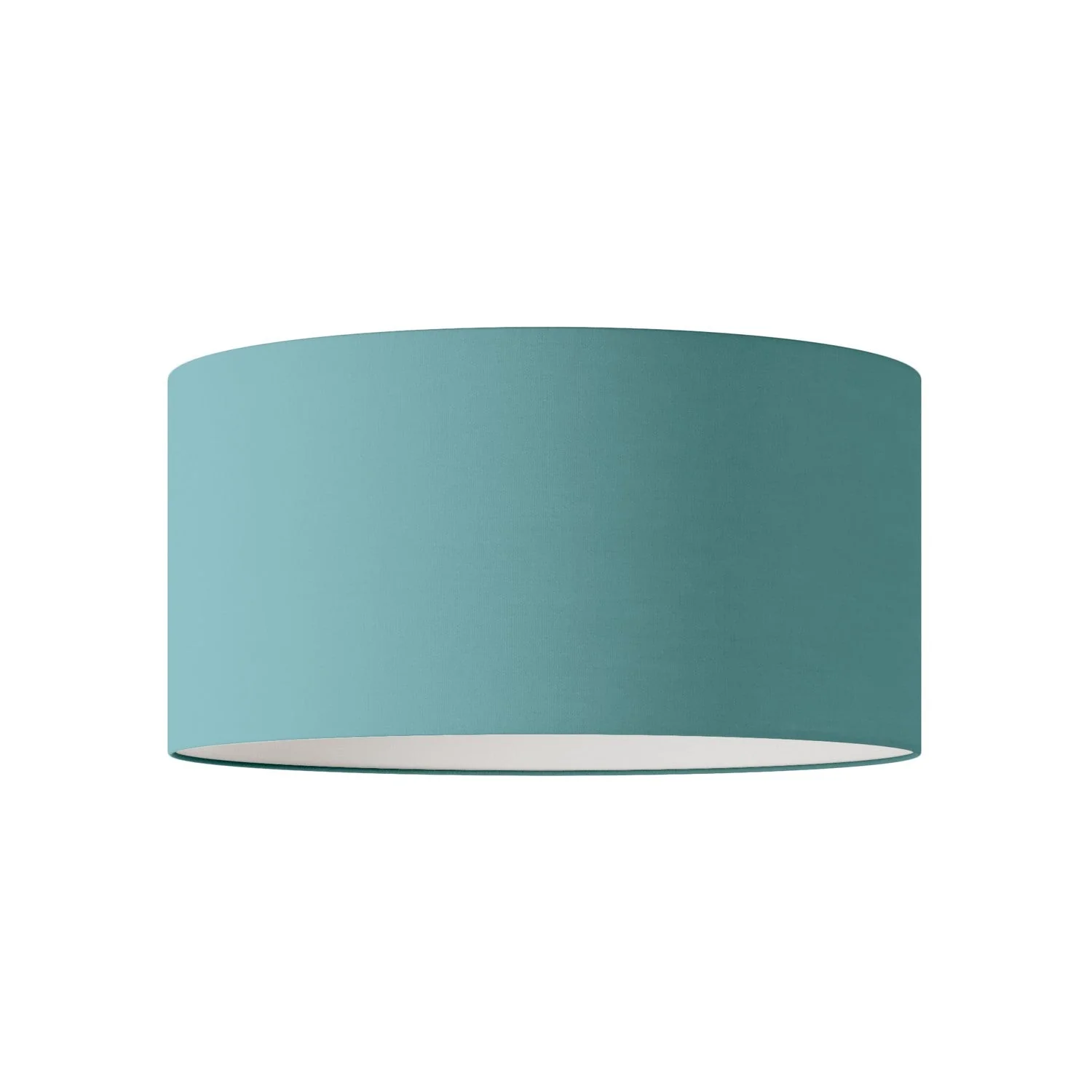 Lampshade Cylinder XL in fabric with E27 fitting - Made in Italy - Teletta Verde Dubbio