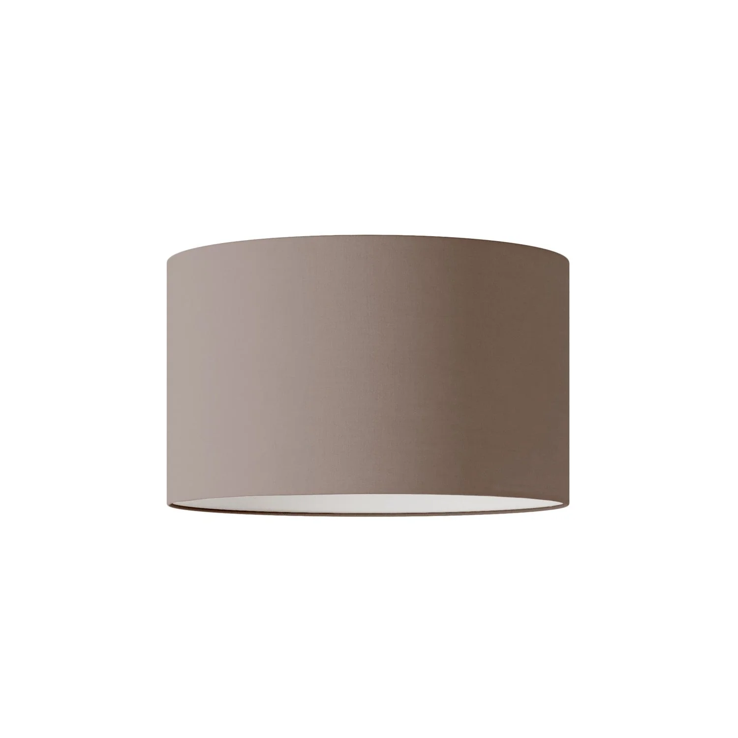 Cilindro L fabric lampshade with E27 fitting - Made in Italy - Arenal Ash