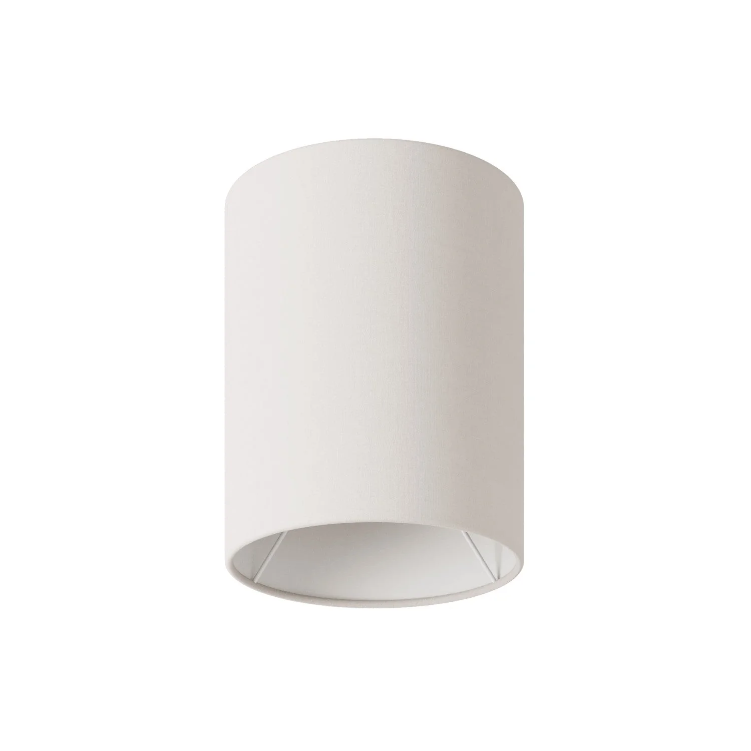 Cylinder Lampshade S in fabric with E27 fitting - Made in Italy - Arenal Sand
