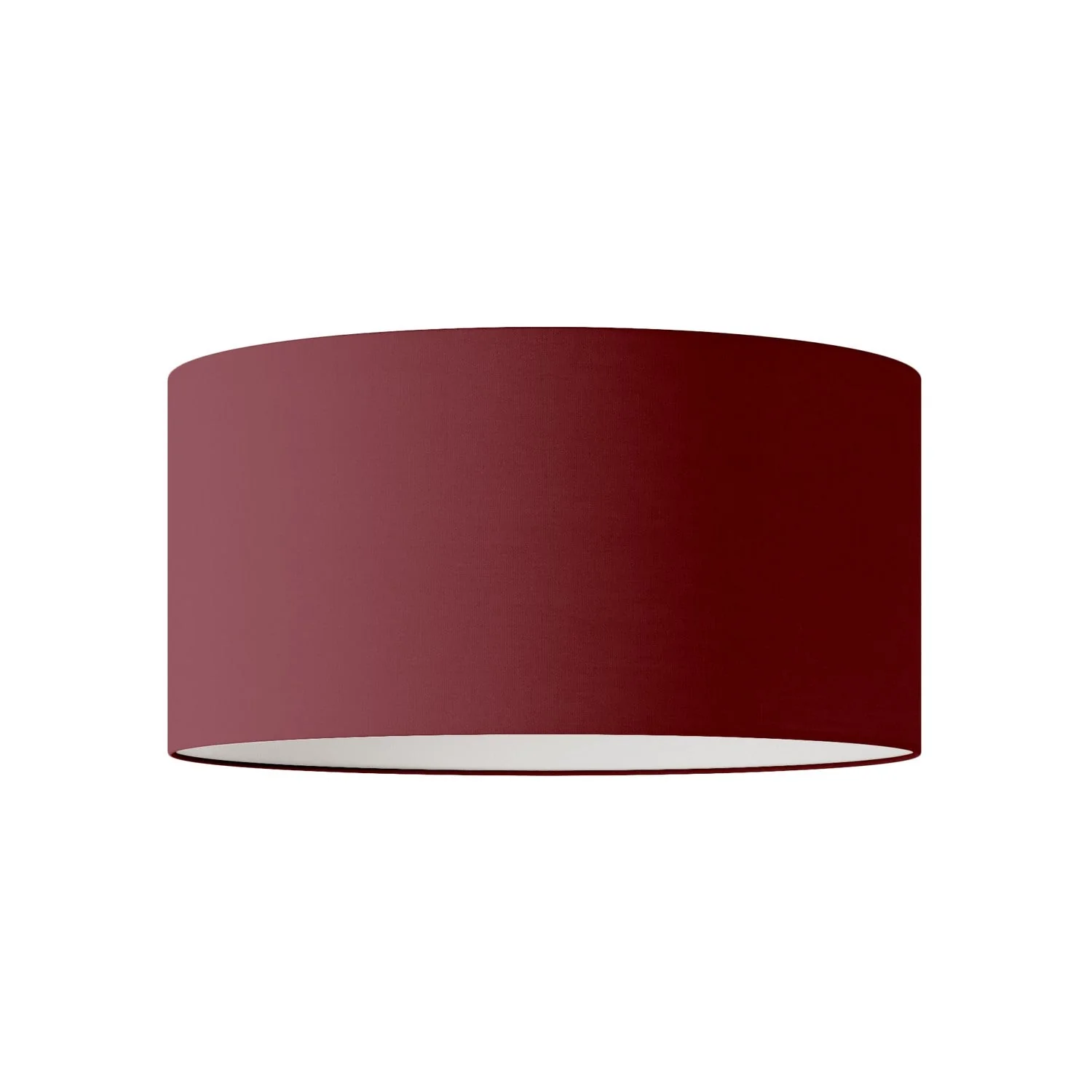 Lampshade Cylinder XL in fabric with E27 fitting - Made in Italy - Arenal Bordeaux