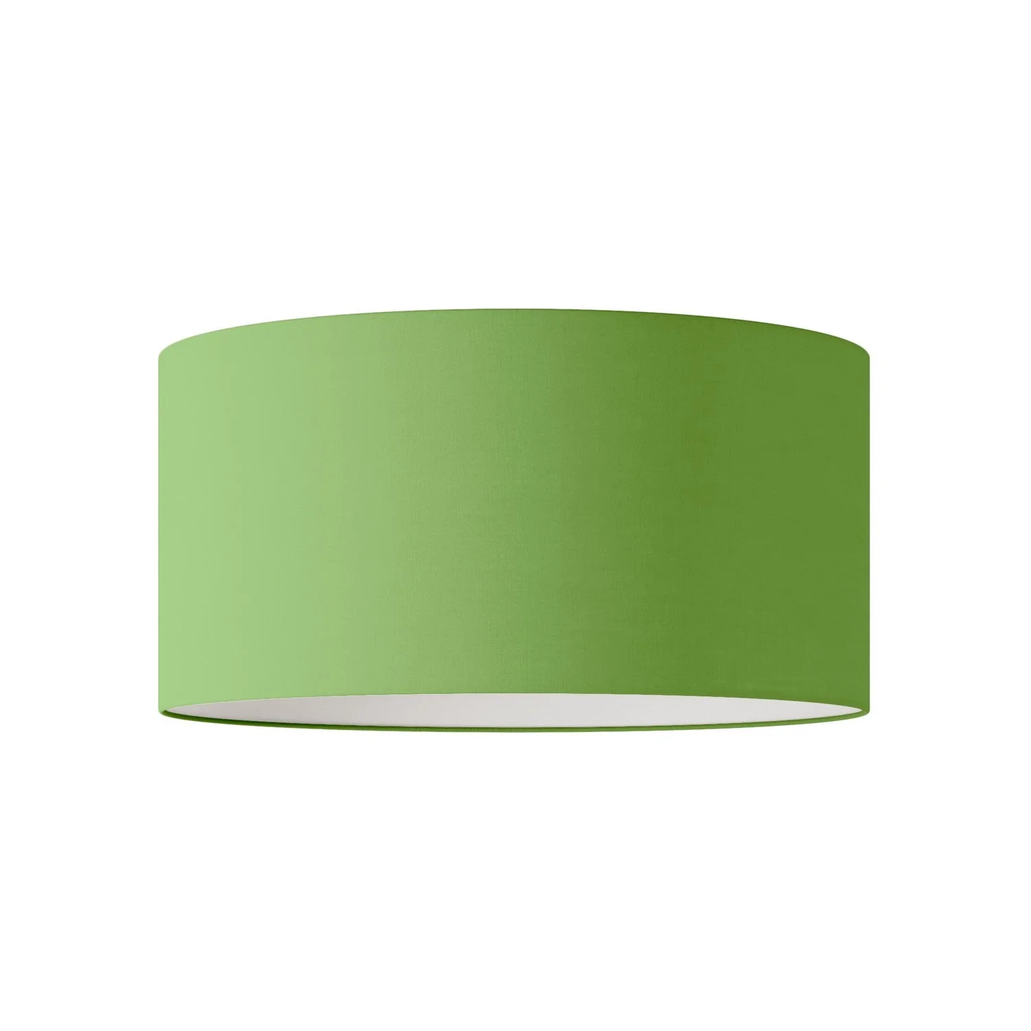 Lampshade Cylinder XL in fabric with E27 fitting - Made in Italy - Cinette Pistachio Green