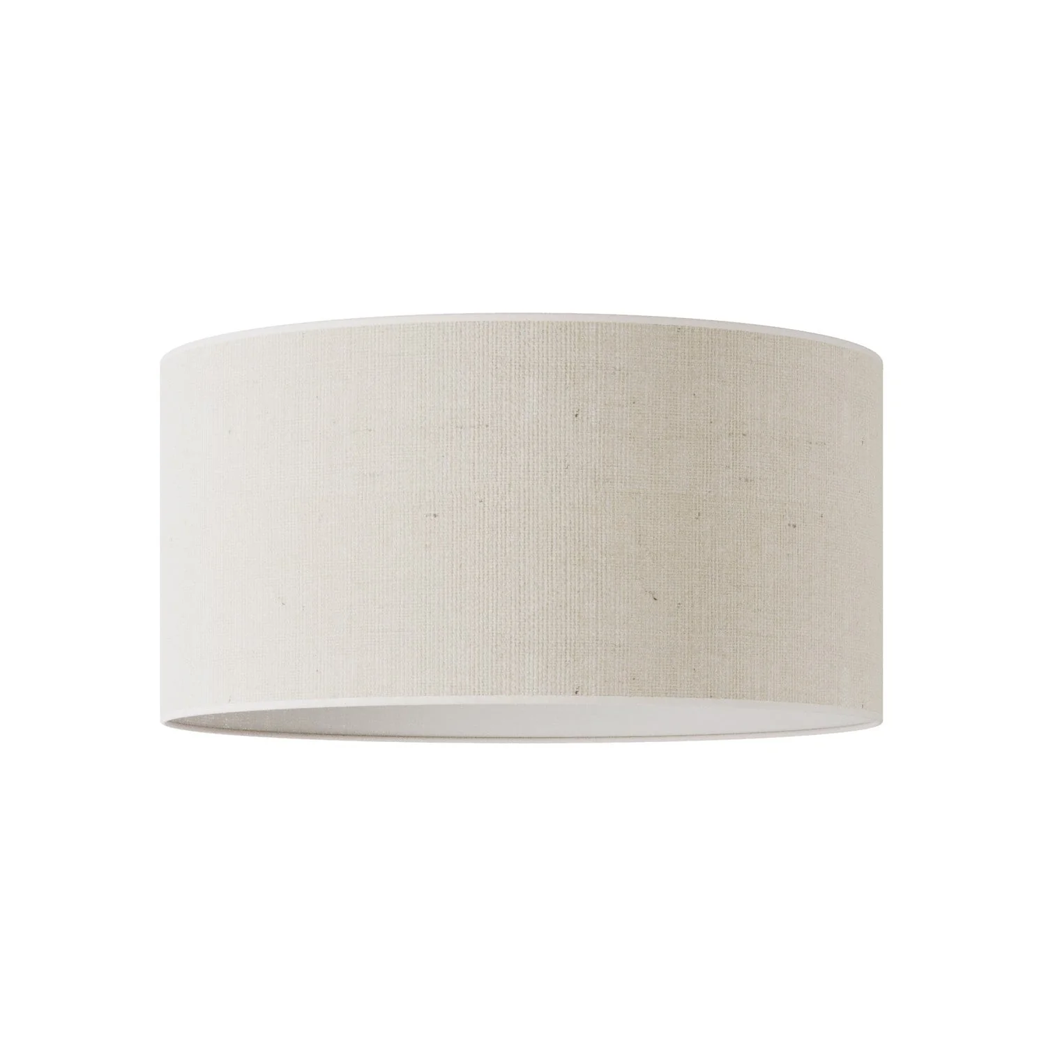 Cilindro XL fabric lampshade with E27 fitting - Made in Italy - Light Jute