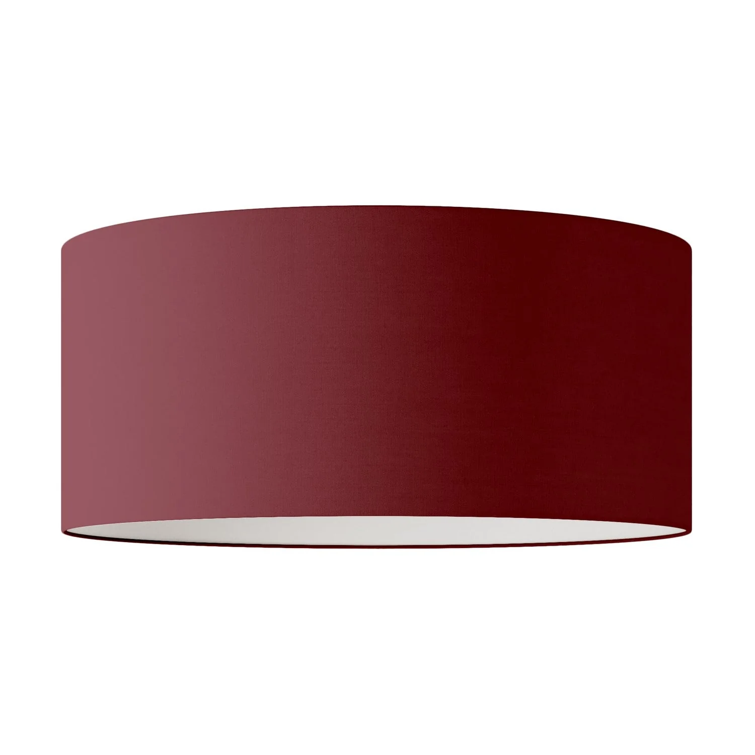 XXL Cylinder Lampshade in fabric with E27 fitting - Made in Italy - Aenal Bordeaux