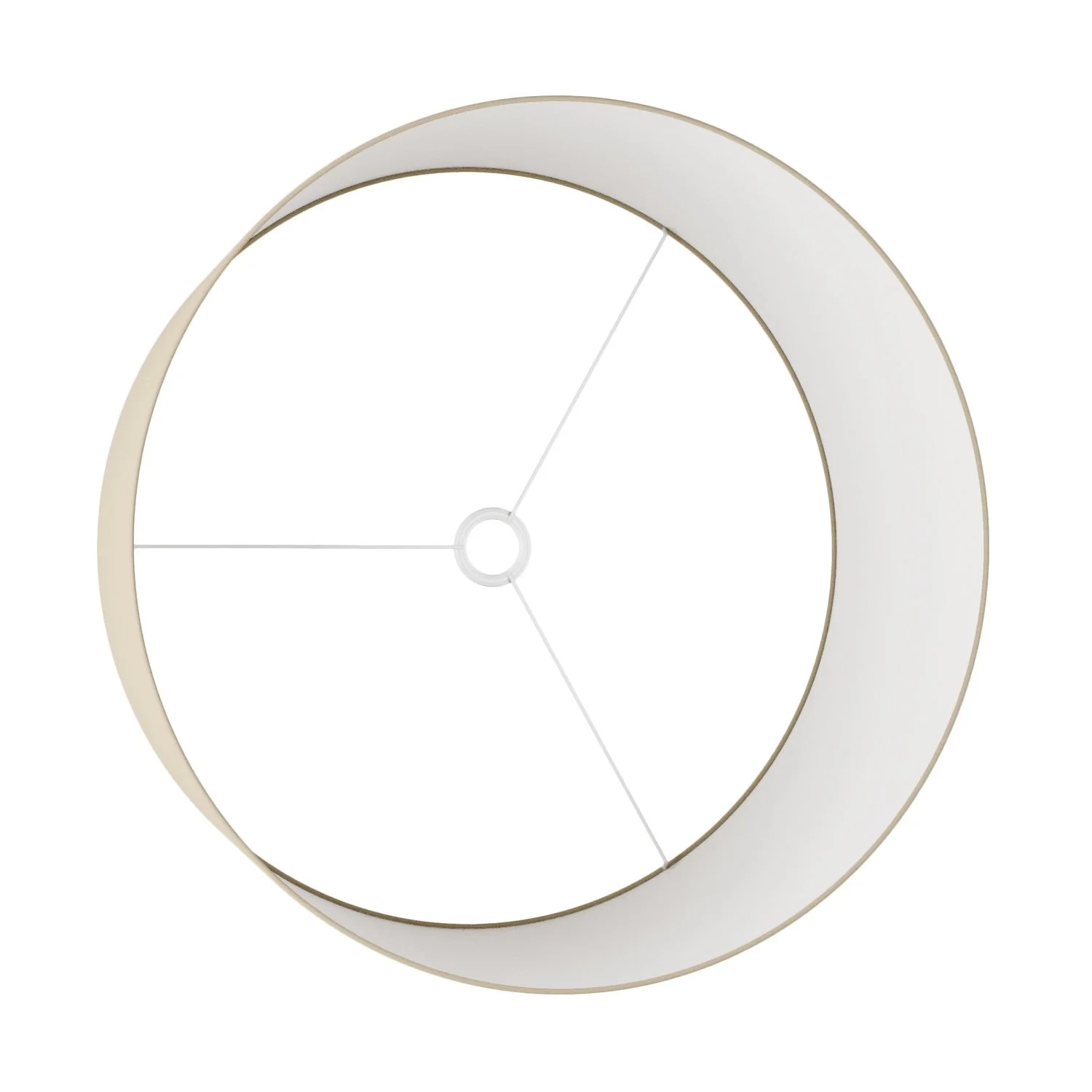 Cilindro XXL Lampshade in fabric with E27 fitting - Made in Italy - Arenal Dove Gray - Image 3