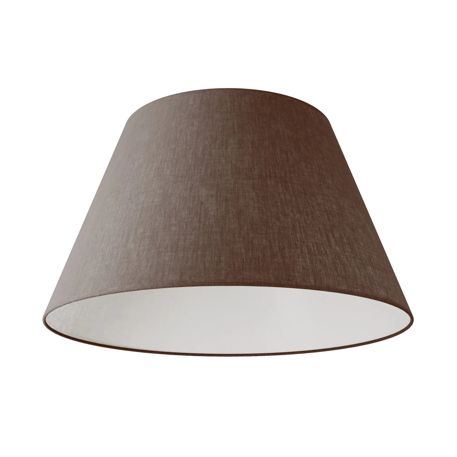Impero L lampshade for pendant with E27 fitting - Made in Italy - Camelot Brown