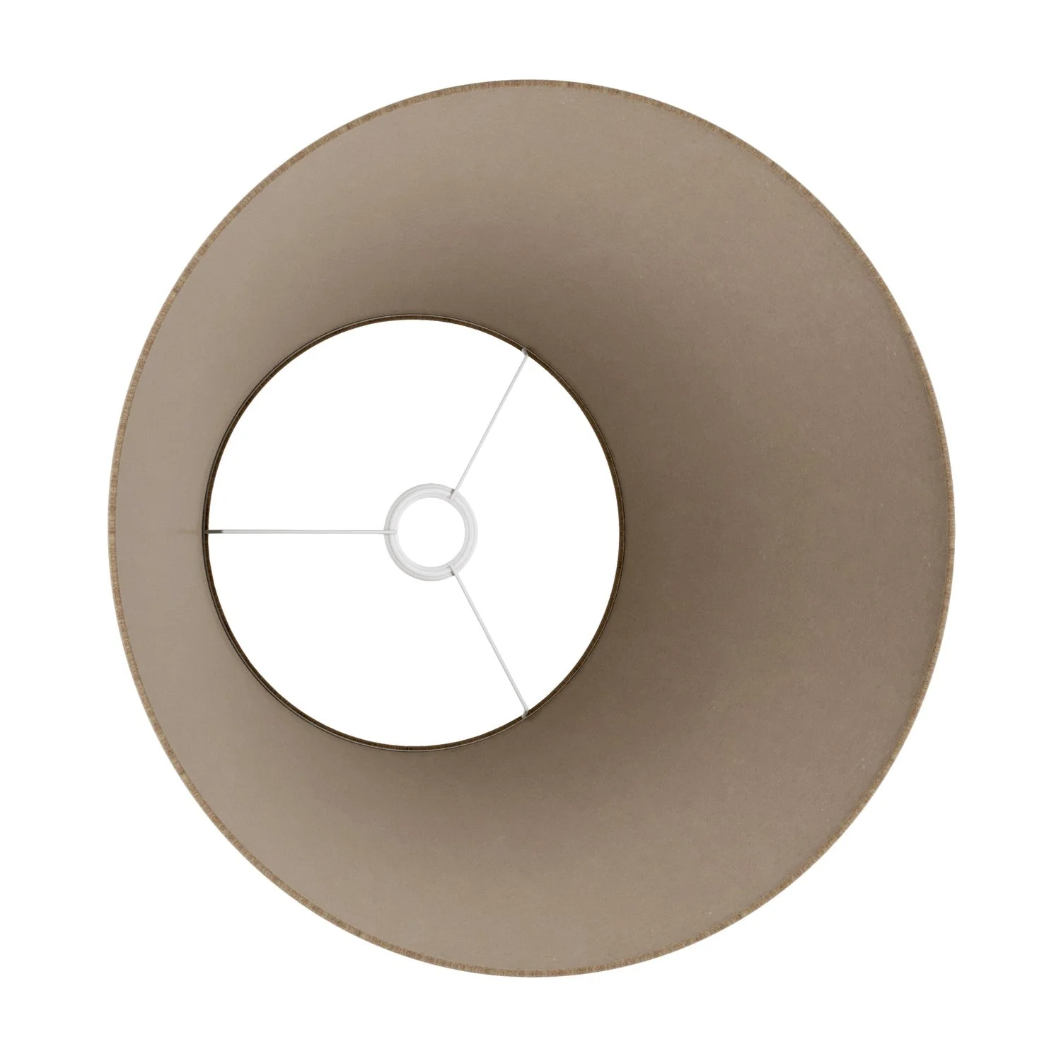 Impero L Lampshade for pendant light with E27 fitting - Made in Italy - Brown Wool - Image 3