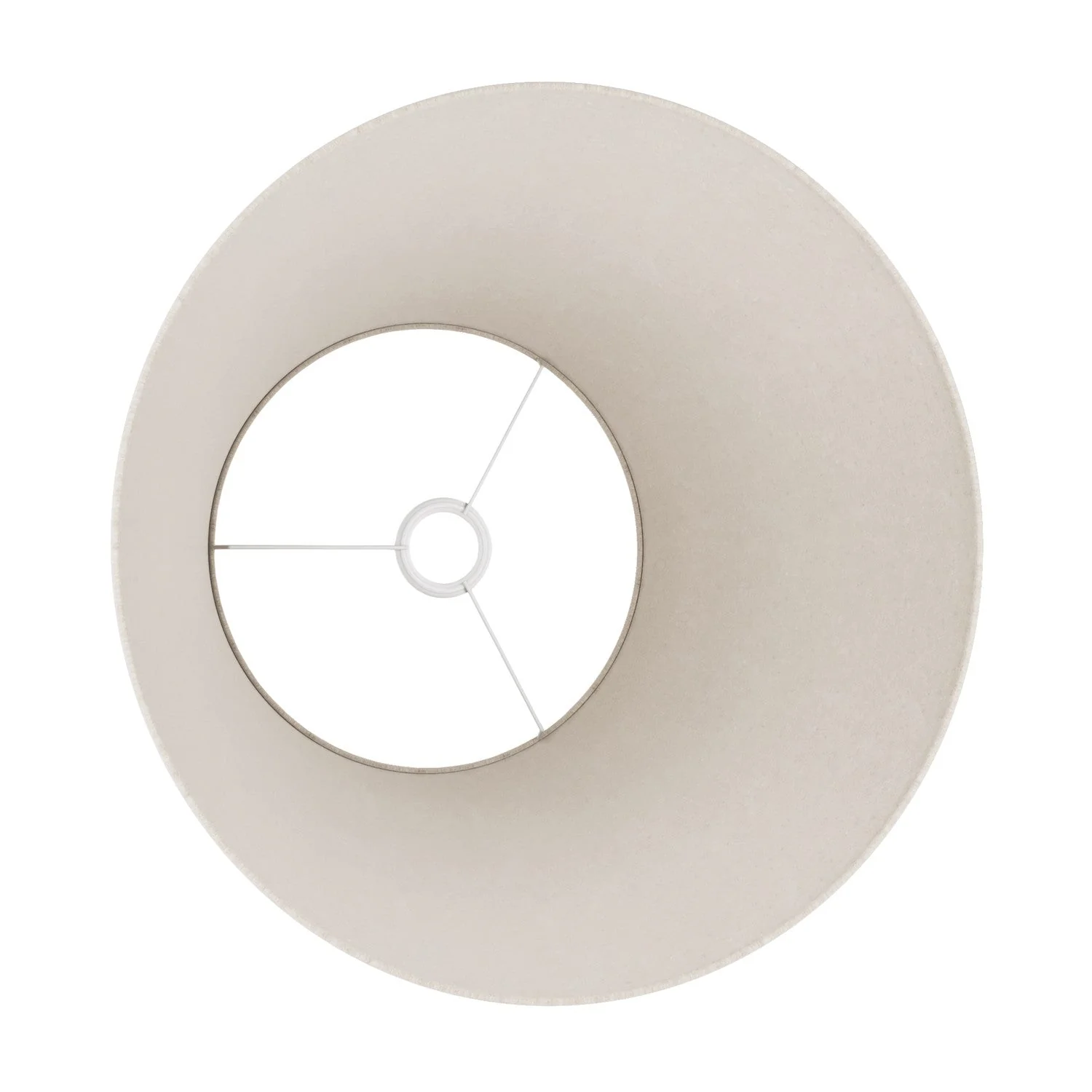 Impero Lampshade L for pendant with E27 fitting - Made in Italy - Sand Wool - Image 3