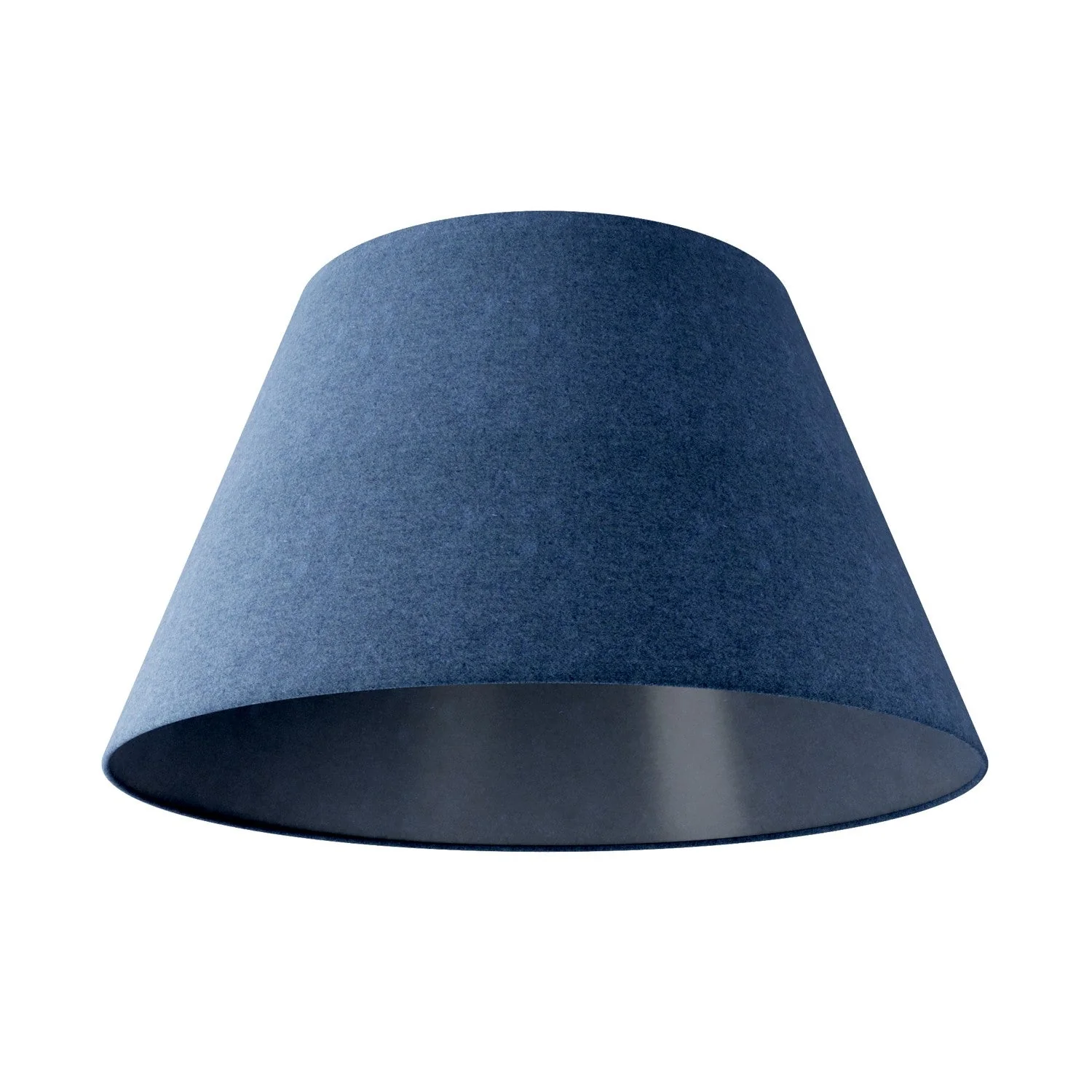 Impero L lampshade for pendant light with E27 fitting - Made in Italy - Blue Wool
