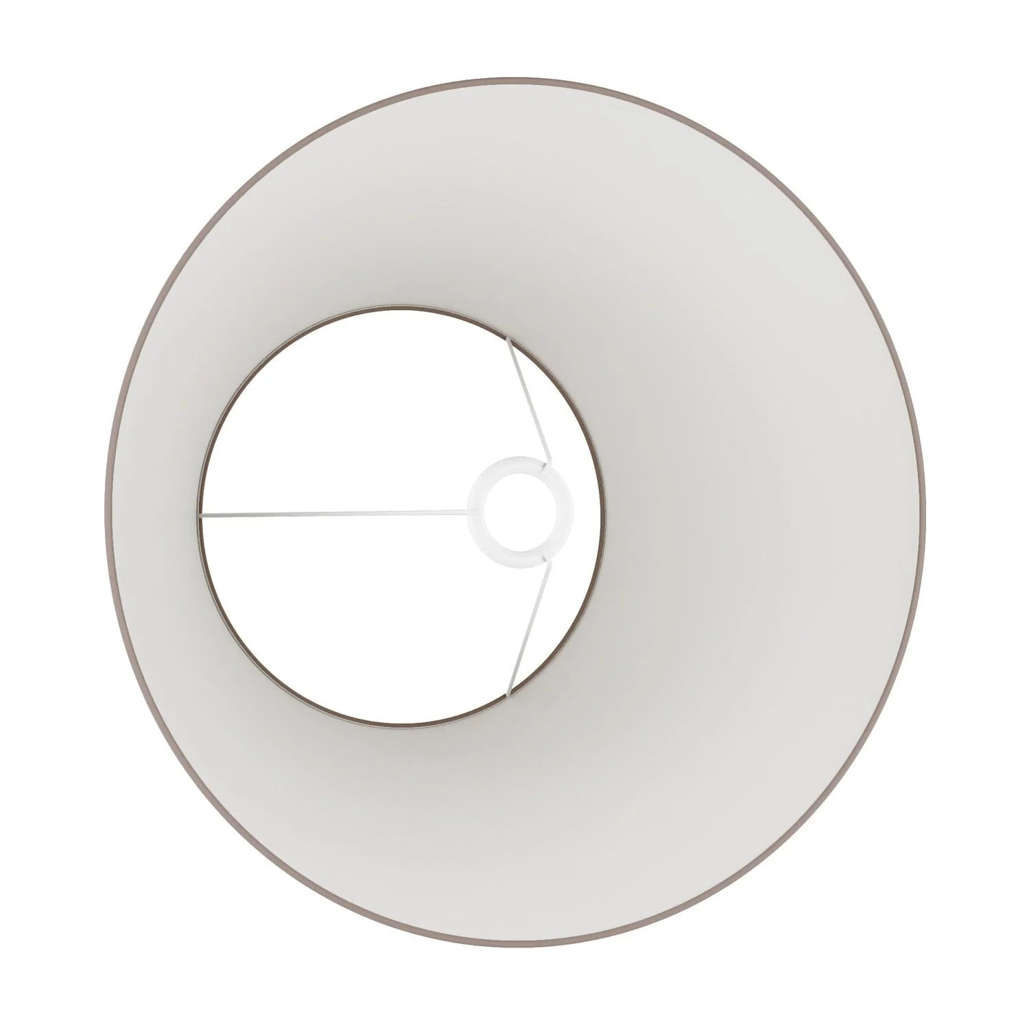 Impero L Lampshade for table lamp or wall light with E27 fitting - Made in Italy - Arenal Cenere - Image 3