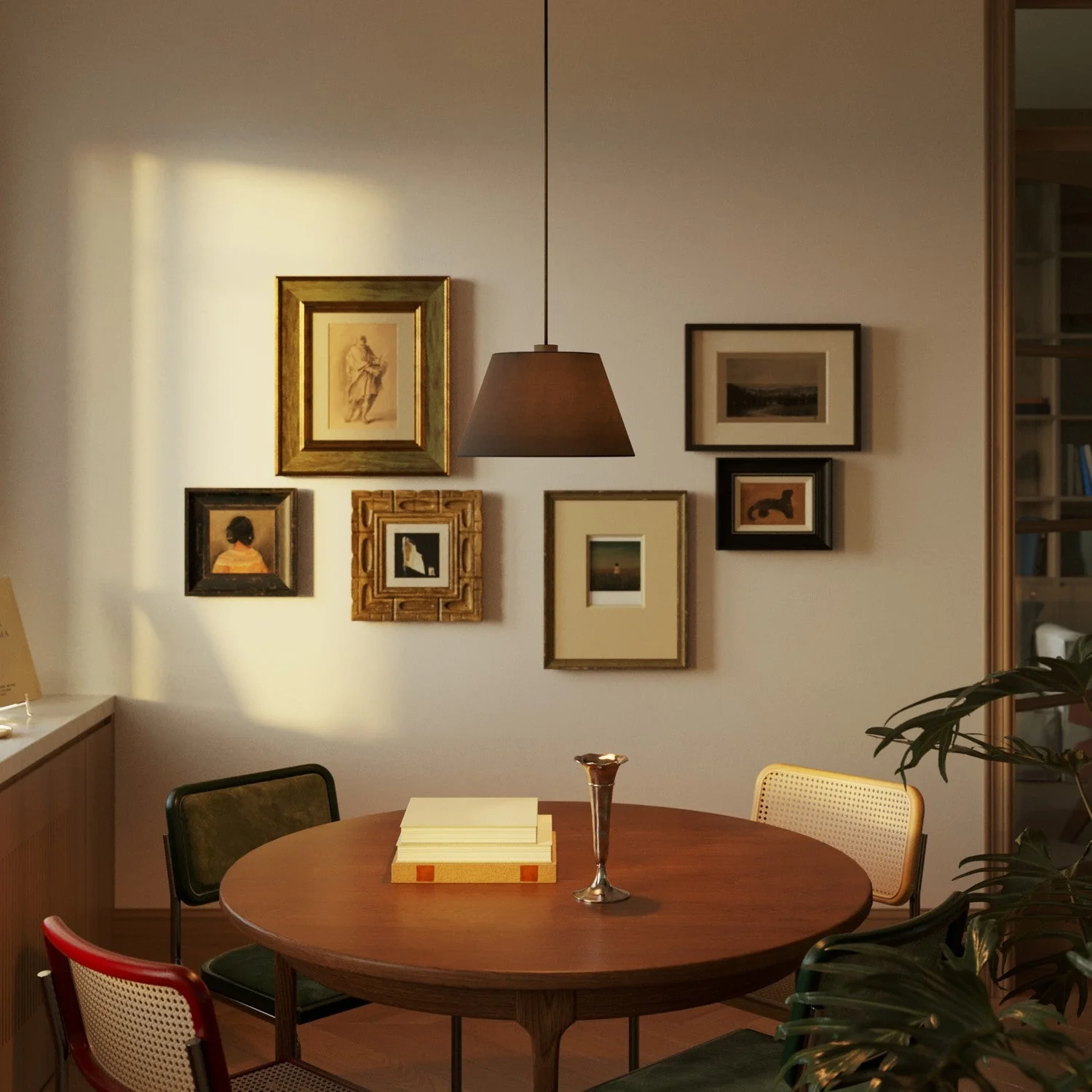 Impero M Lampshade for suspension with E27 fitting - Made in Italy - Teletta Anthracite - Image 2