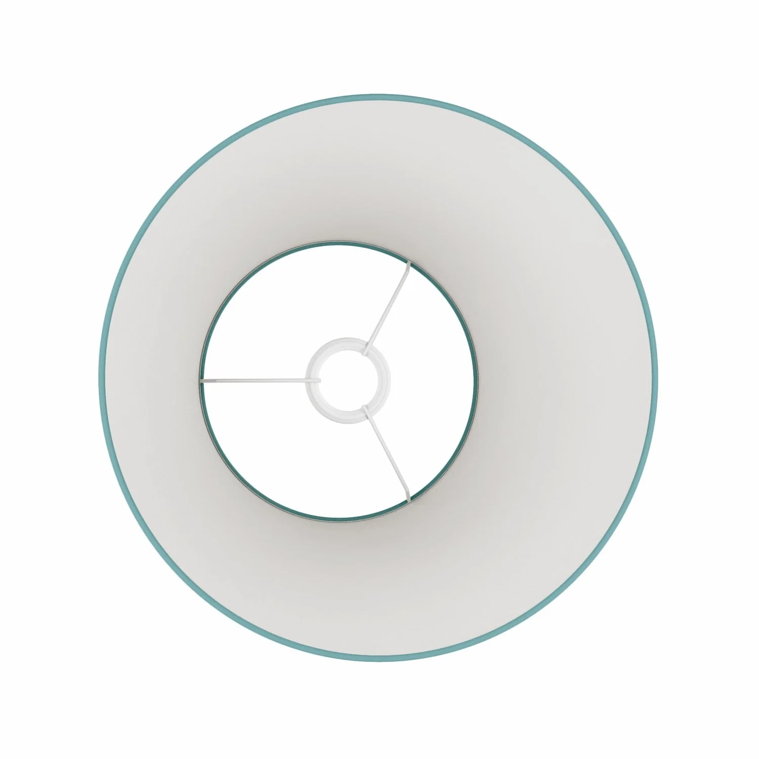 Impero M Lampshade for pendant light with E27 fitting - Made in Italy - Verde Dubbio Fabric - Image 3