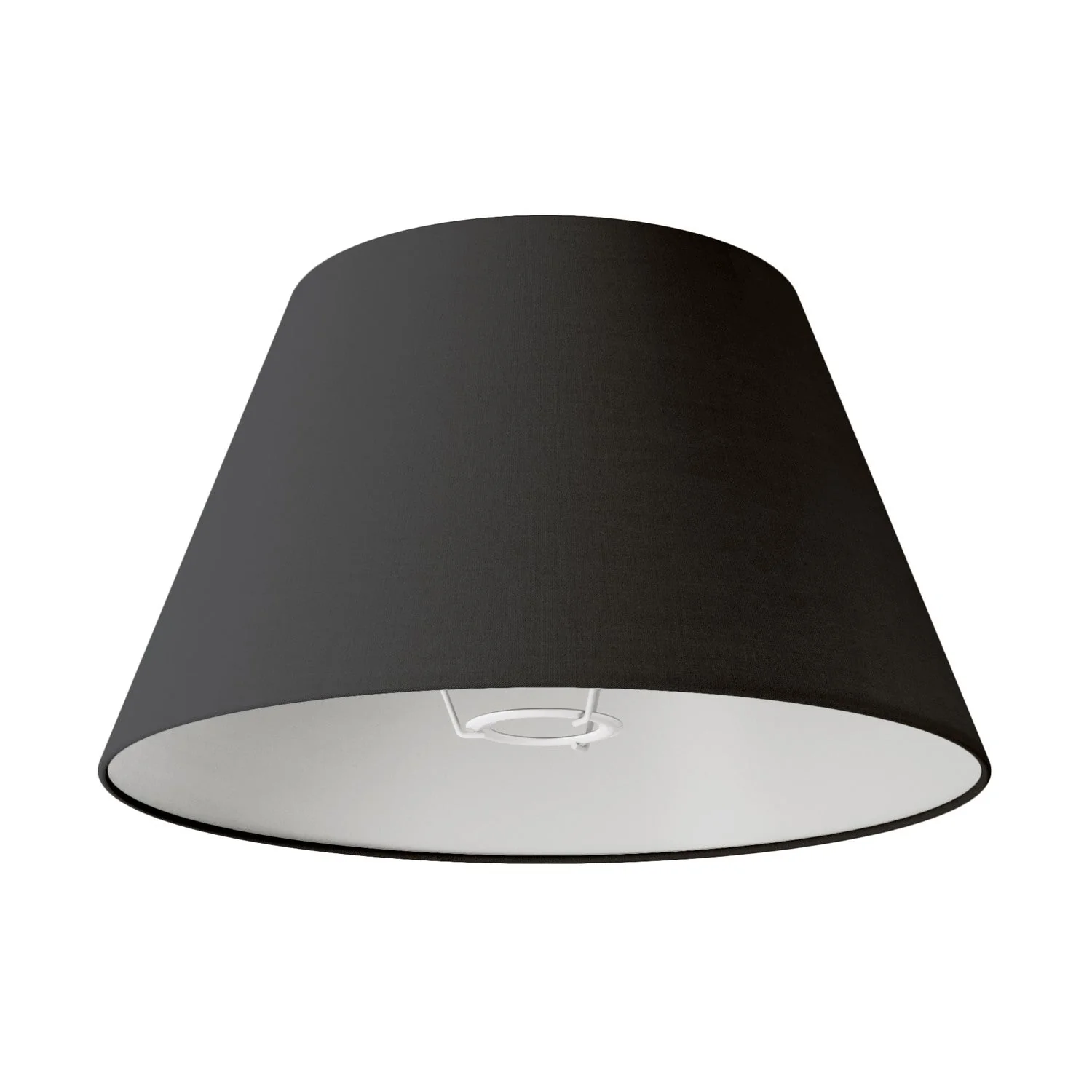Impero M lampshade in fabric for floor lamp with E27 fitting - Made in Italy - Anthracite Fabric