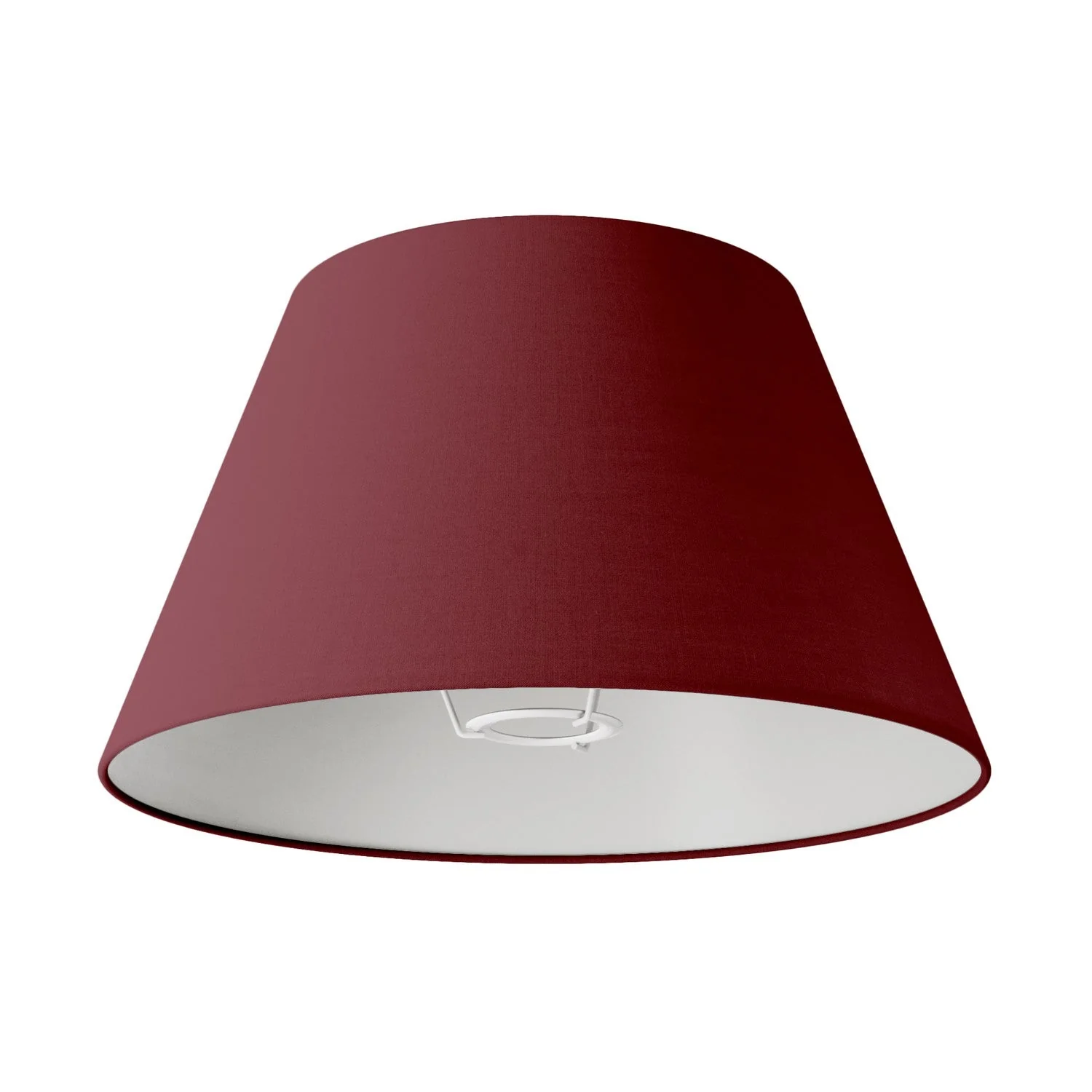 Impero Lampshade M in fabric for floor lamp with E27 fitting - Made in Italy - Arenal Bordeaux