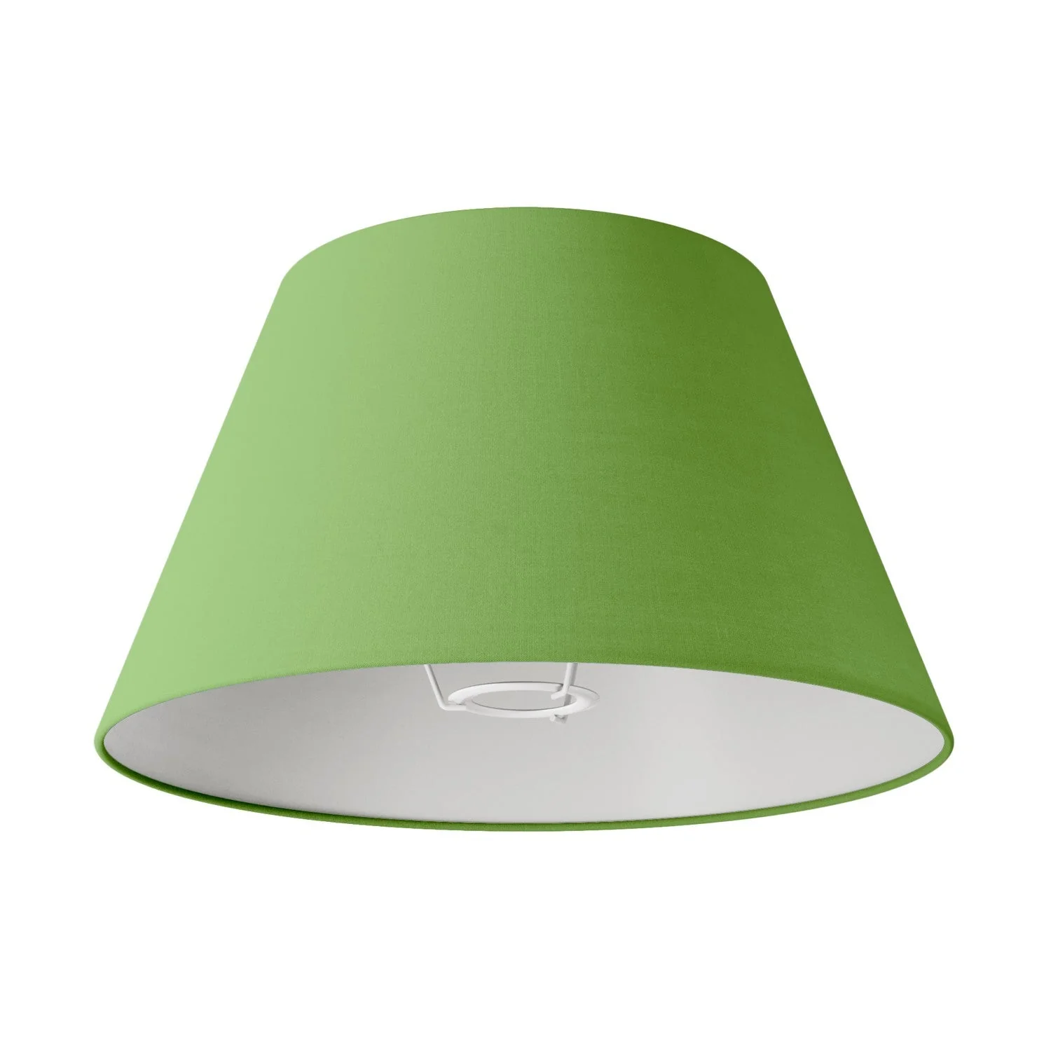 Impero M Lampshade in fabric for floor lamp with E27 fitting - Made in Italy - Pistachio Green Cinette