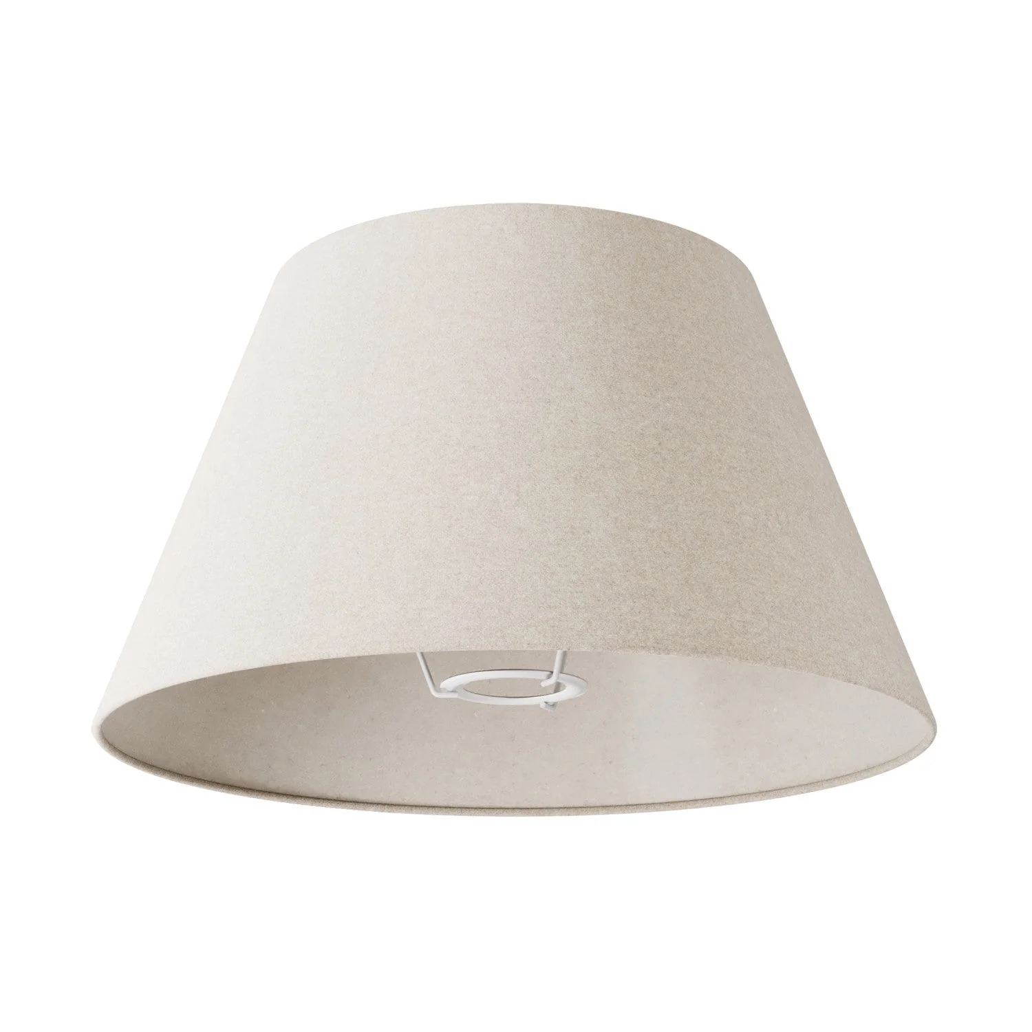 Impero Lampshade M in fabric for floor lamp with E27 fitting - Made in Italy - Sand Wool