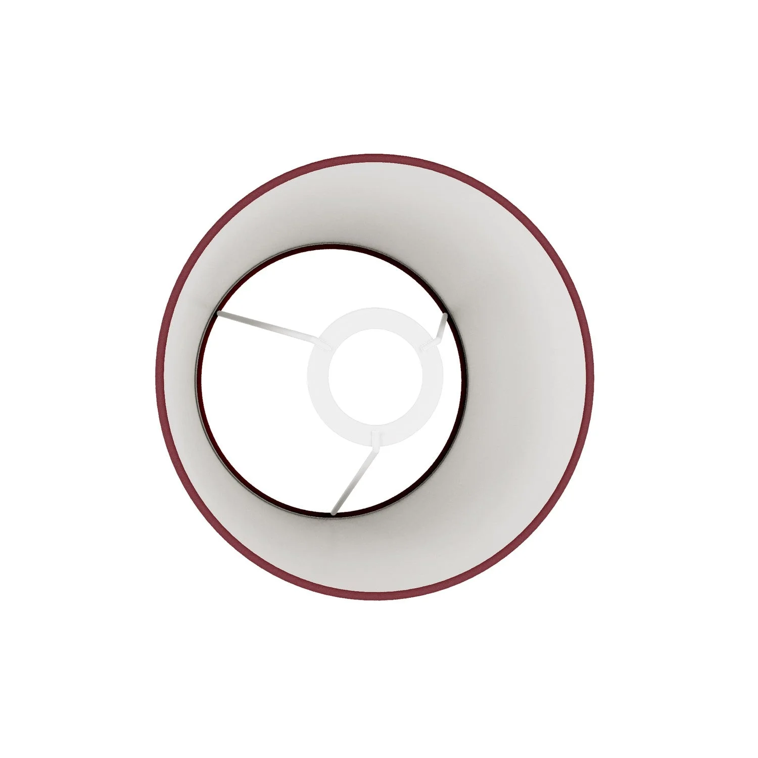 Impero Lampshade S with E27 fitting for table lamp or wall light - Made in Italy - Arenal Bordeaux - Image 3