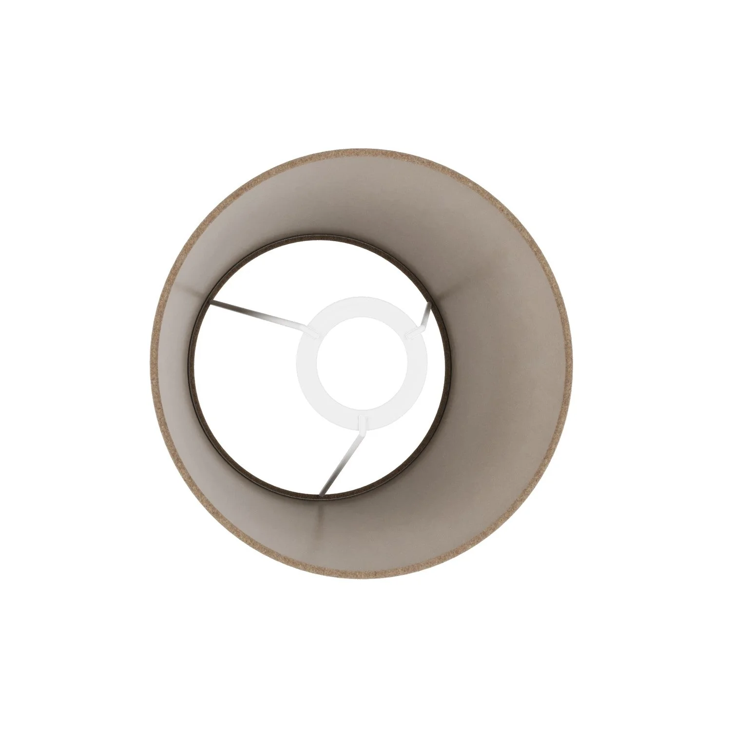 Impero S Lampshade with E27 fitting for table lamp or wall light - Made in Italy - Lana Marrone - Image 3