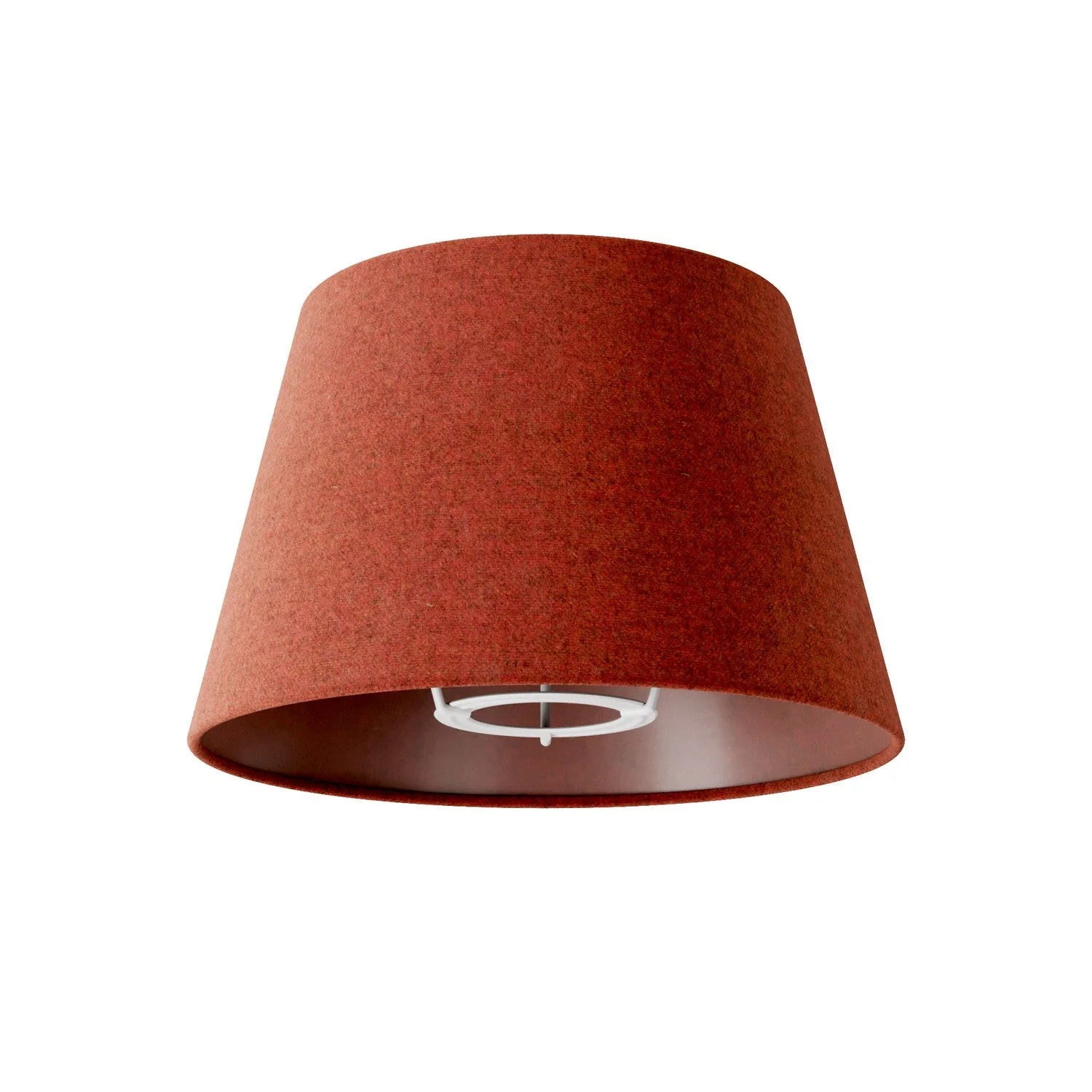 Impero S Lampshade with E27 fitting for table lamp or wall sconce - Made in Italy - Lobster Wool