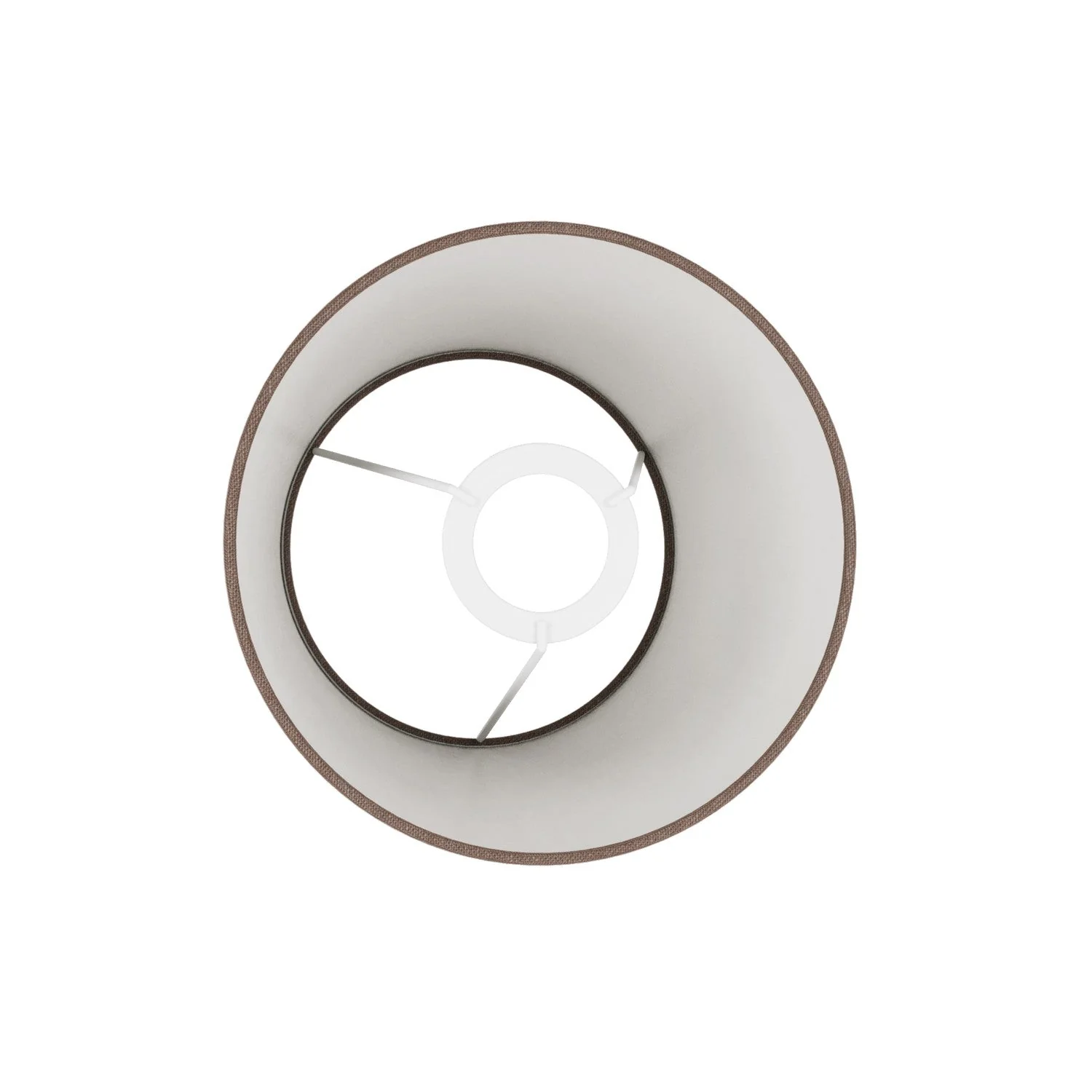 Impero S Lampshade with E27 fitting for table lamp or wall sconce - Made in Italy - Camelot Brown - Image 3