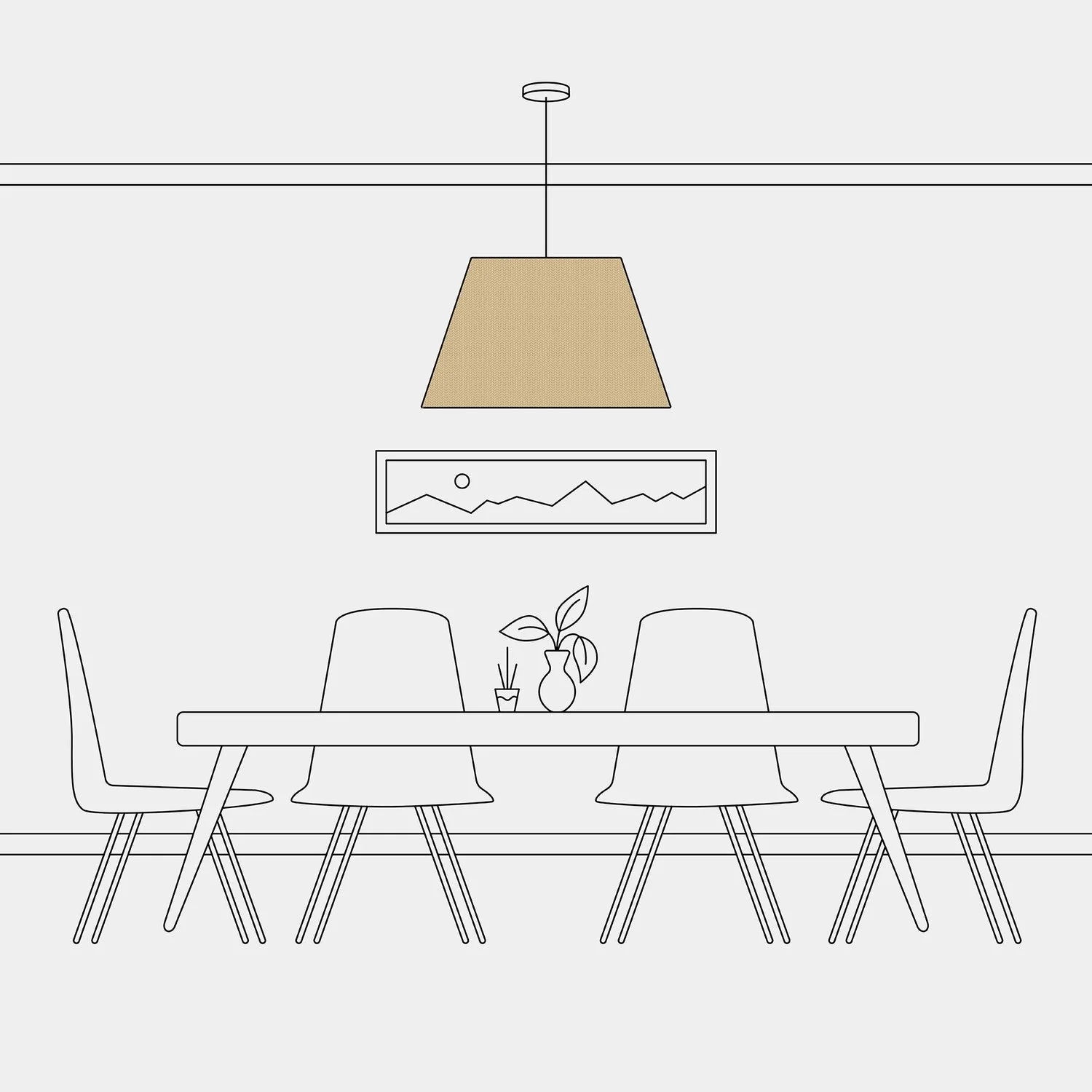 Impero Lampshade L for pendant with E27 fitting - Made in Italy - Natural Jute - Image 5